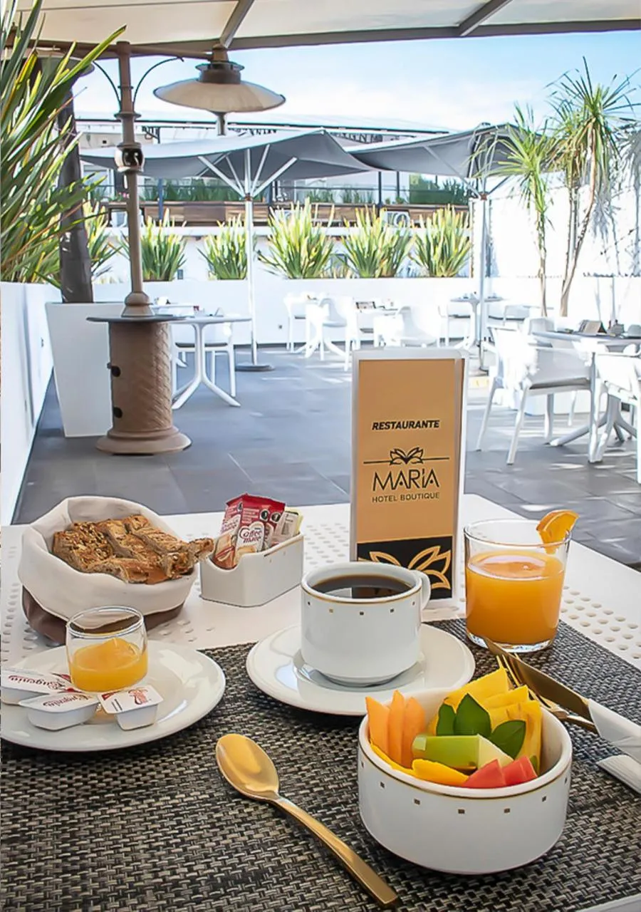 Food and drinks in Hotel Boutique Maria