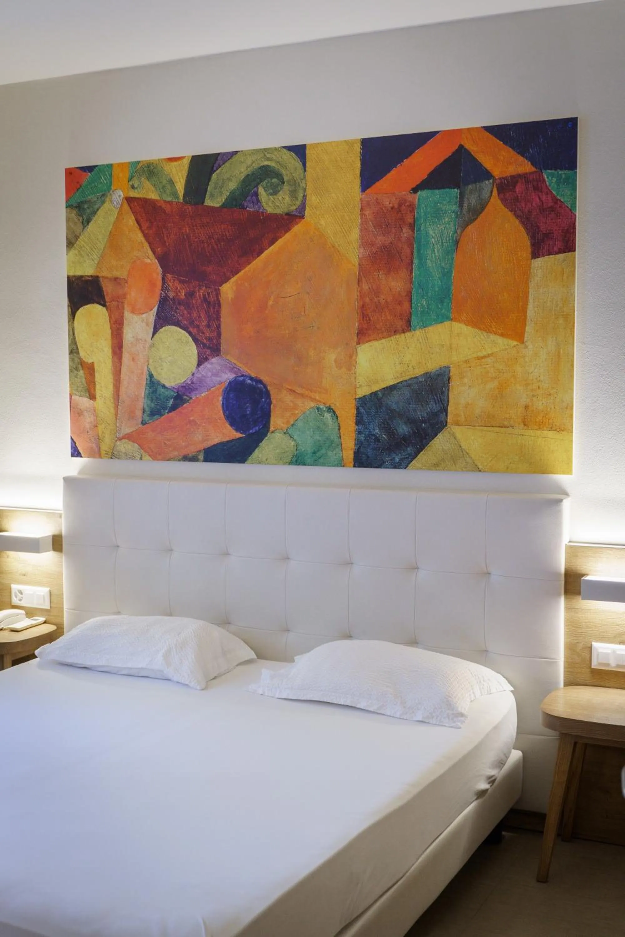 Bed in Hotel Morgana