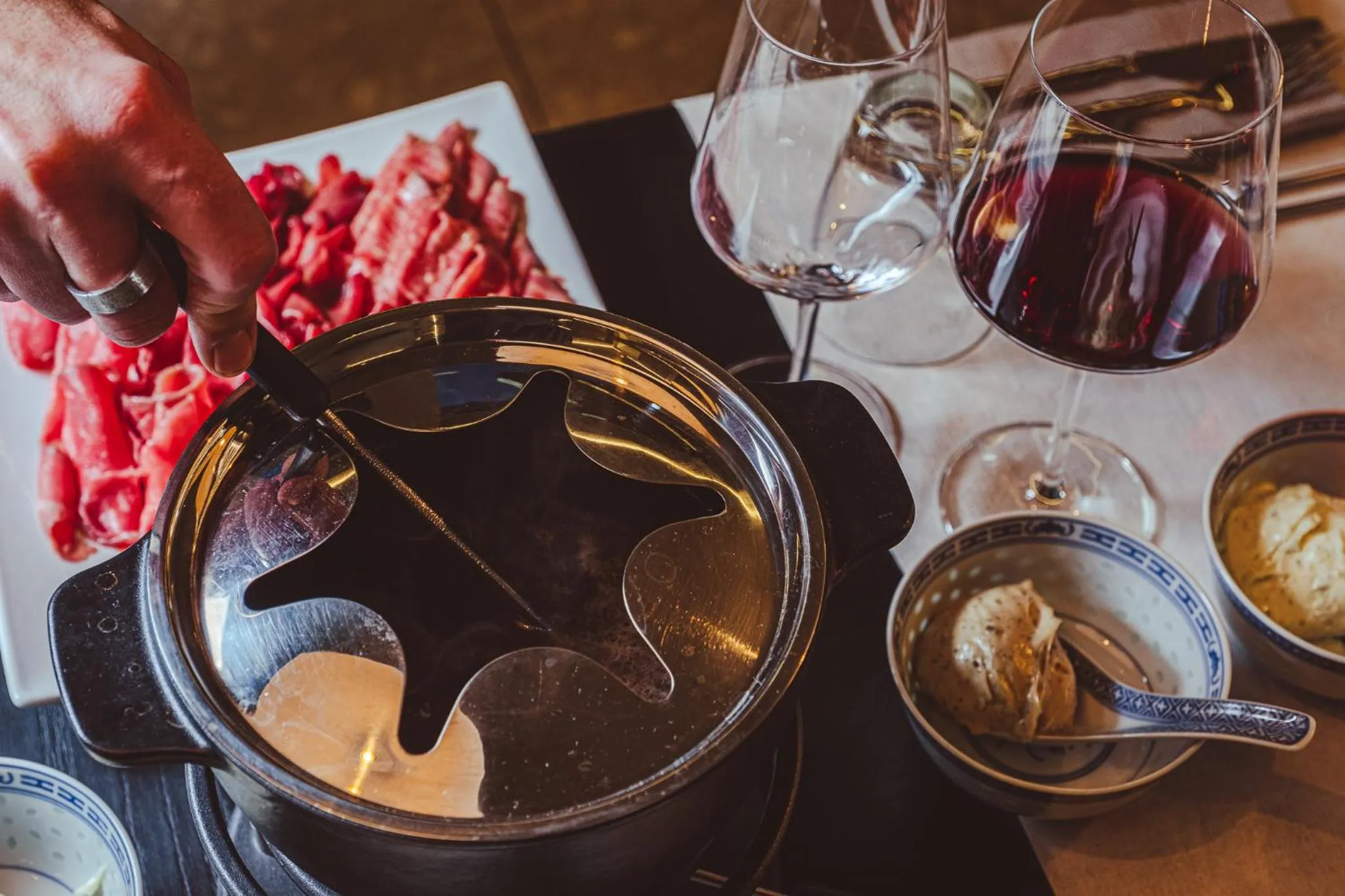 Restaurant/places to eat in Hotel Morgana