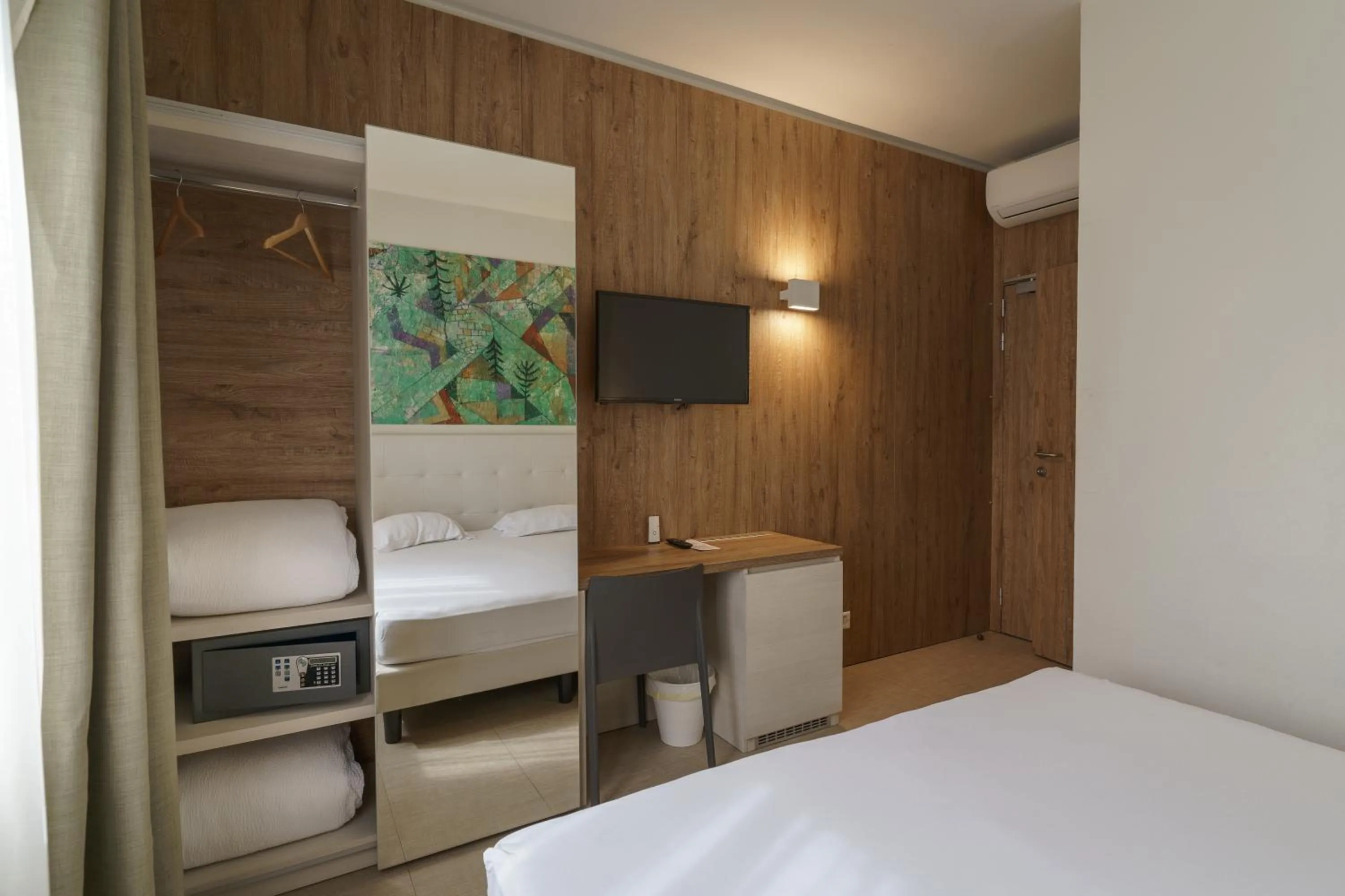 Bed in Hotel Morgana