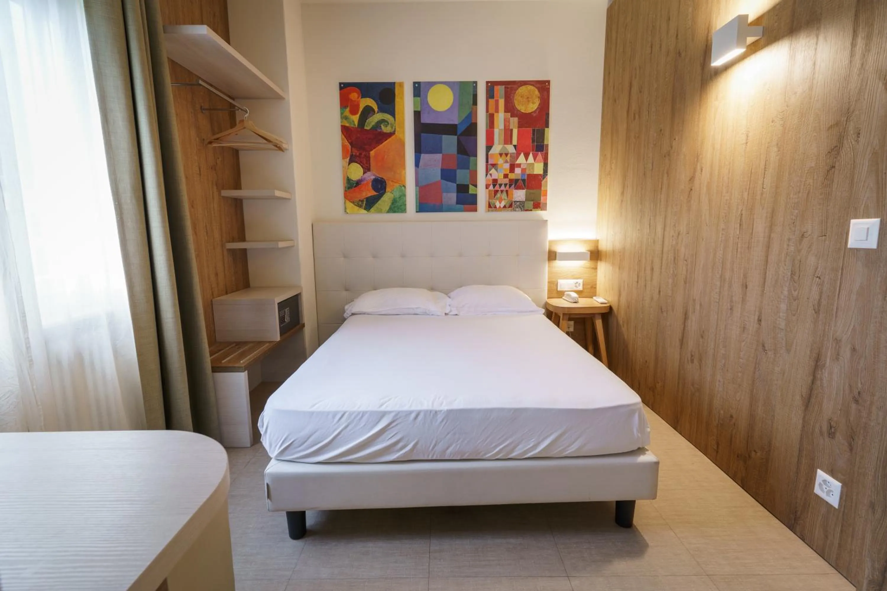 Bed in Hotel Morgana