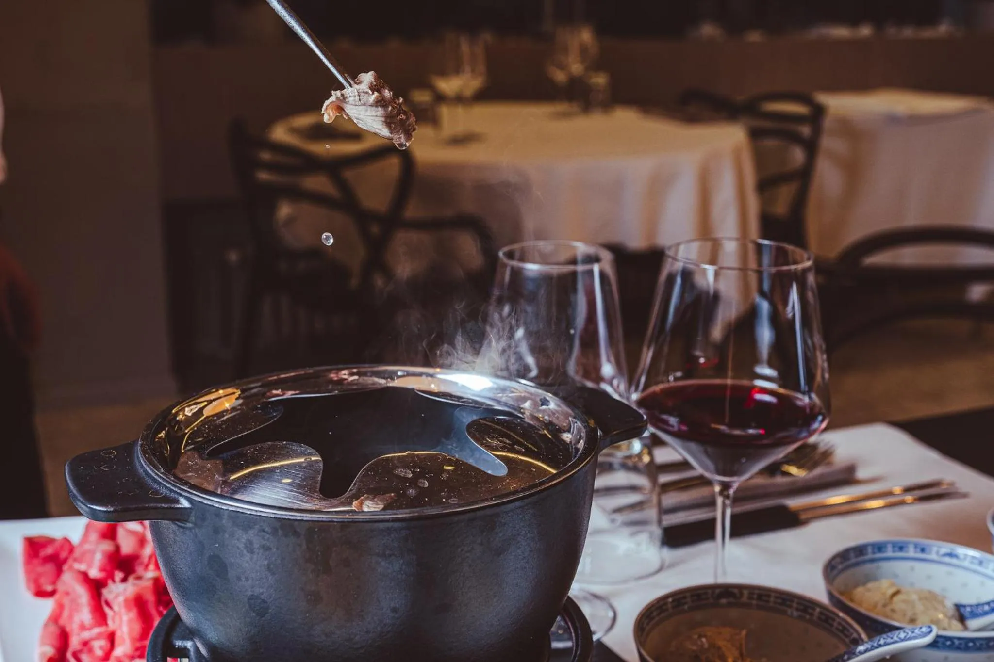 Restaurant/places to eat in Hotel Morgana