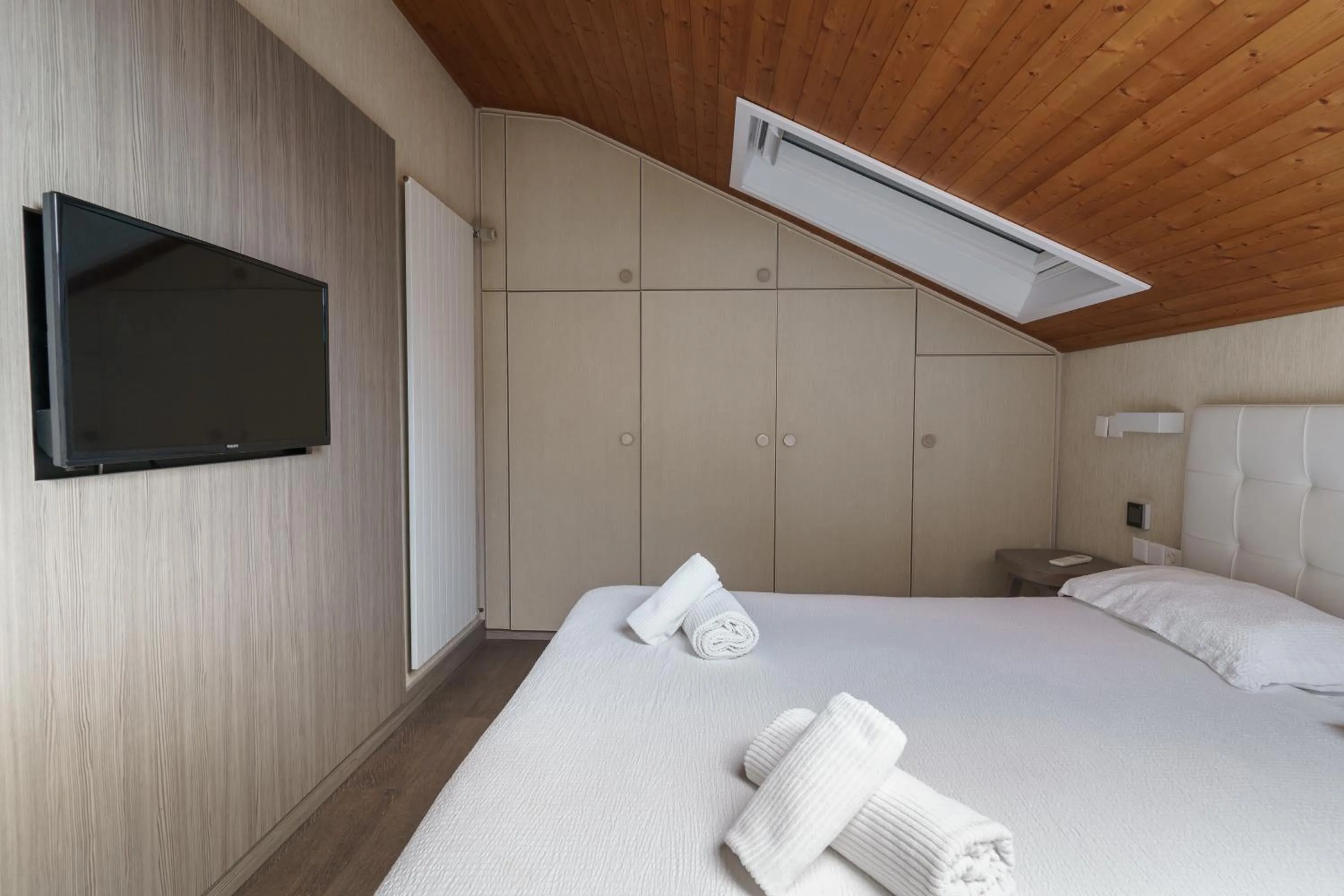 Bed in Hotel Morgana