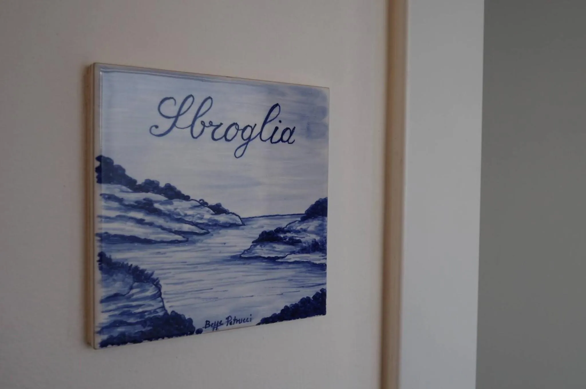 Decorative detail in Il Rifugio del Navigante