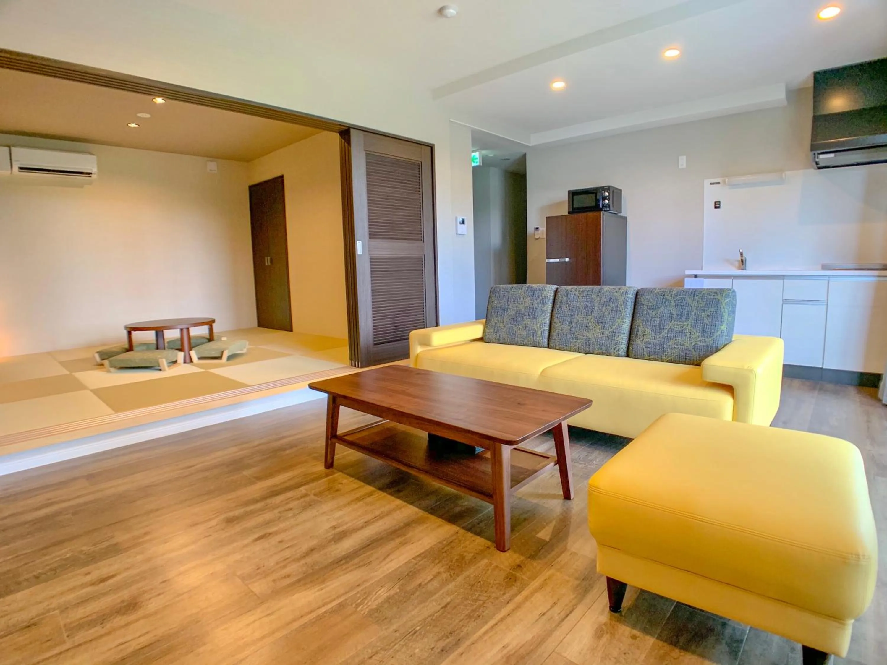 Living room in Ahman Inn Island Yagaji