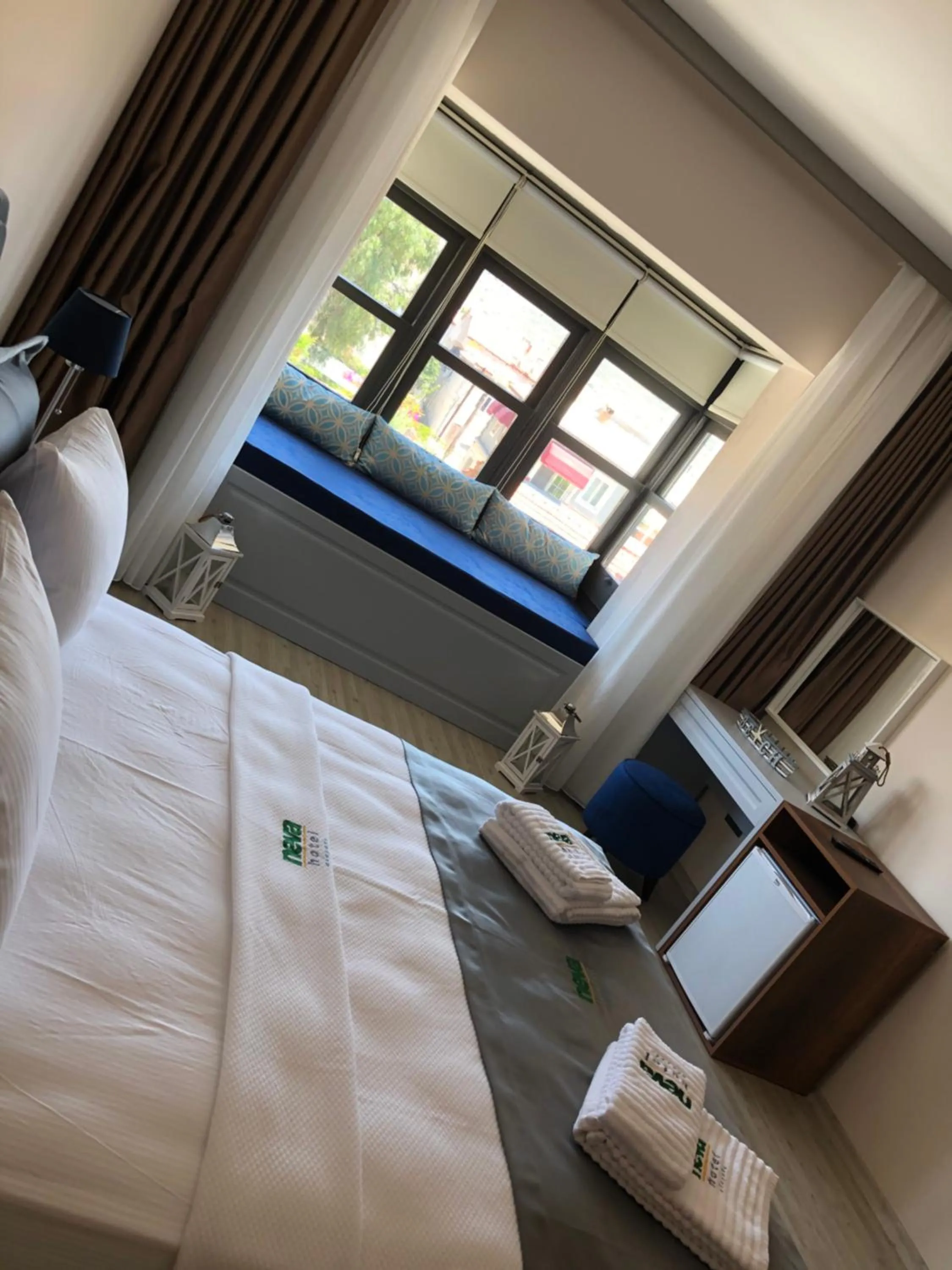 Photo of the whole room, Bed in Neva Hotel Alaçatı