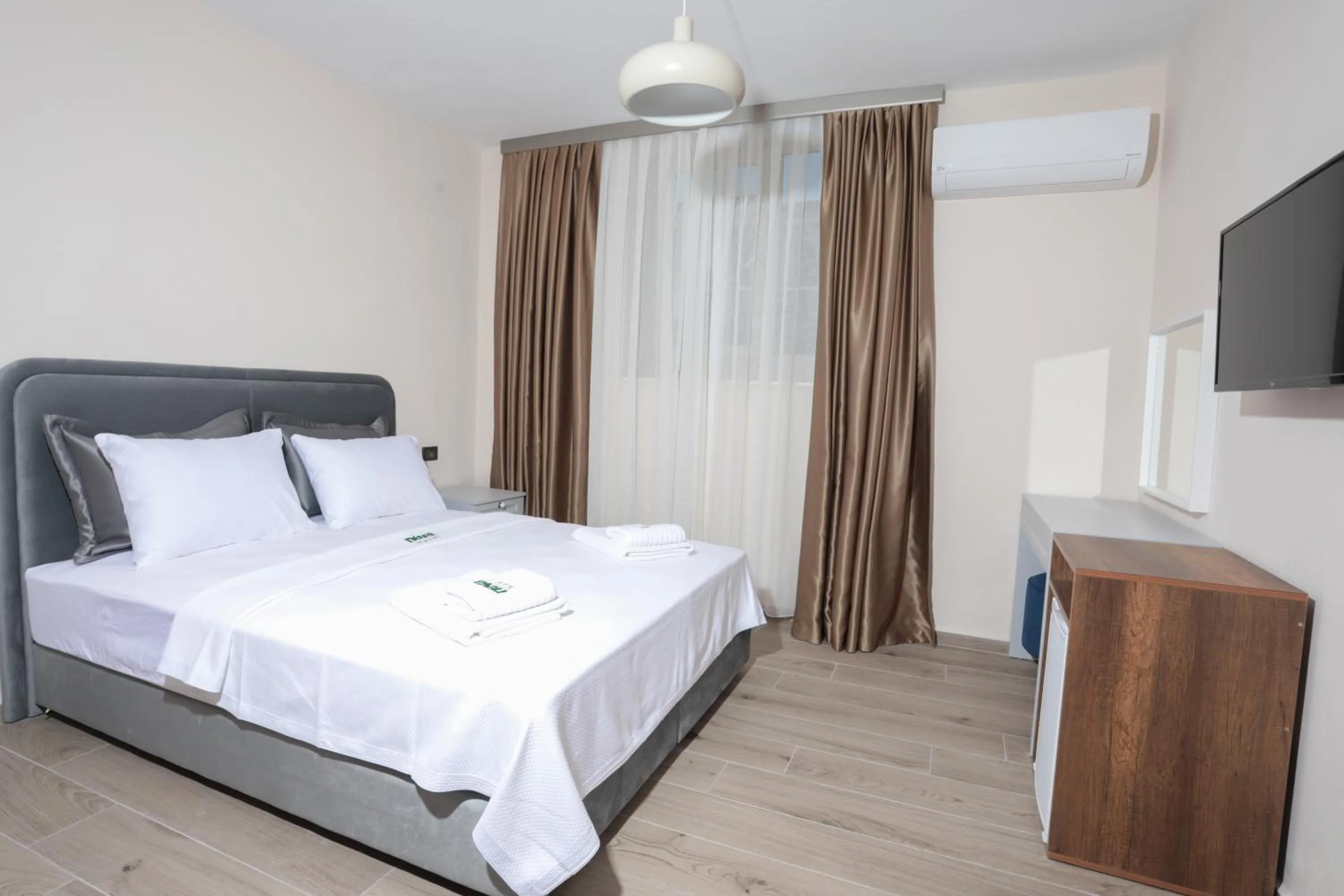 Bed in Neva Hotel Alaçatı