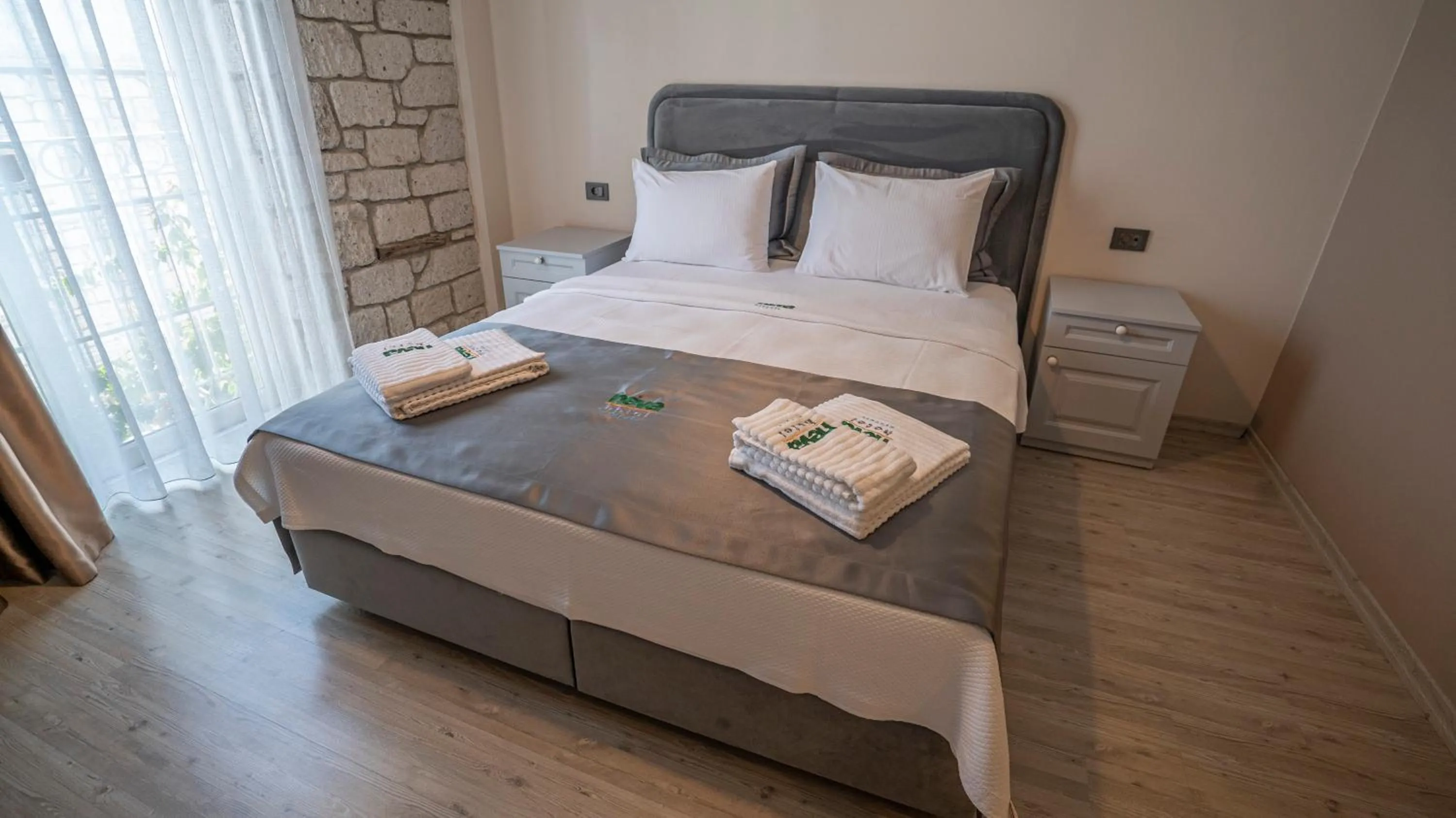 Bedroom, Bed in Neva Hotel Alaçatı