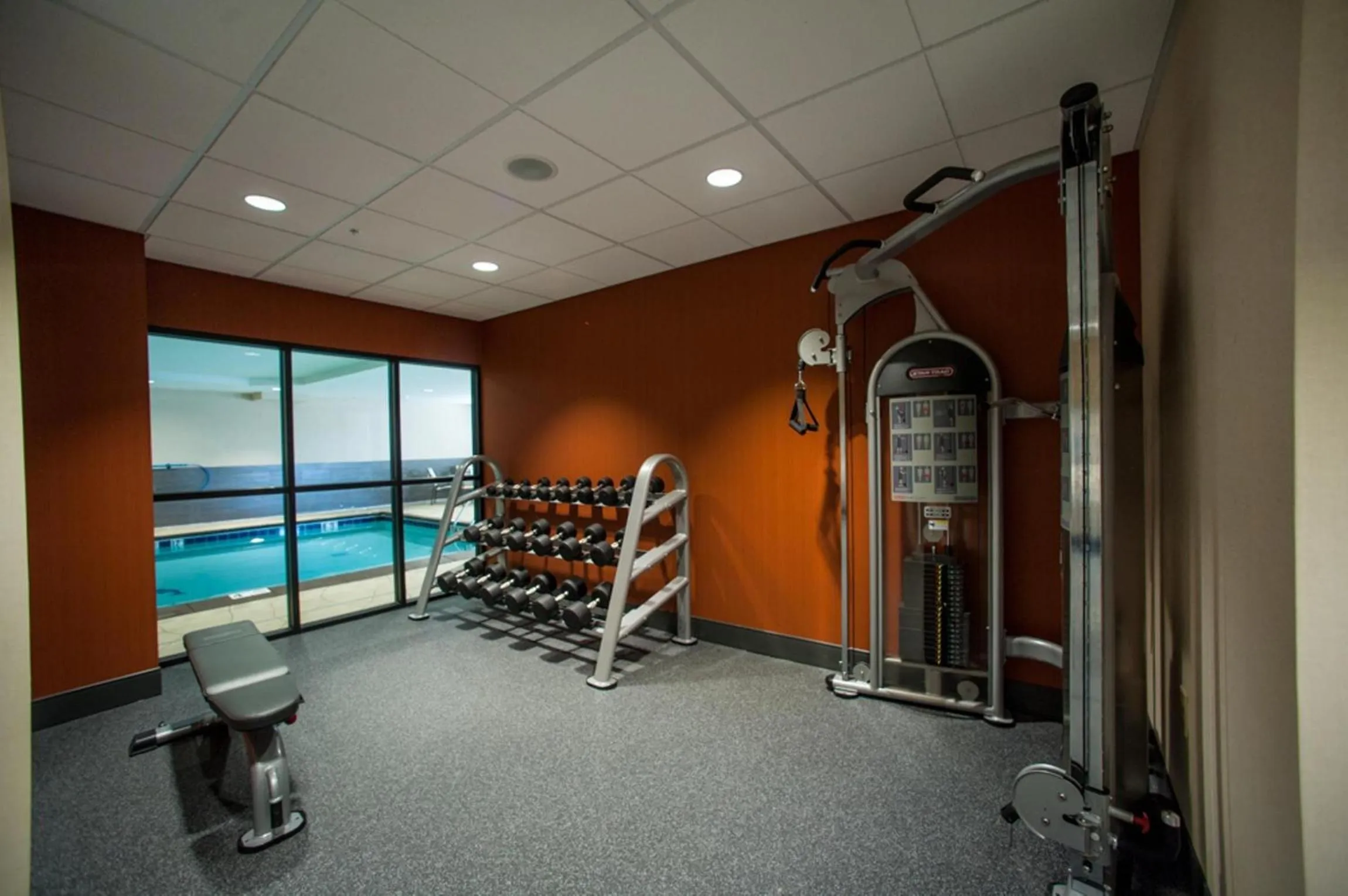 Fitness centre/facilities in Hampton Inn by Hilton Fort Morgan