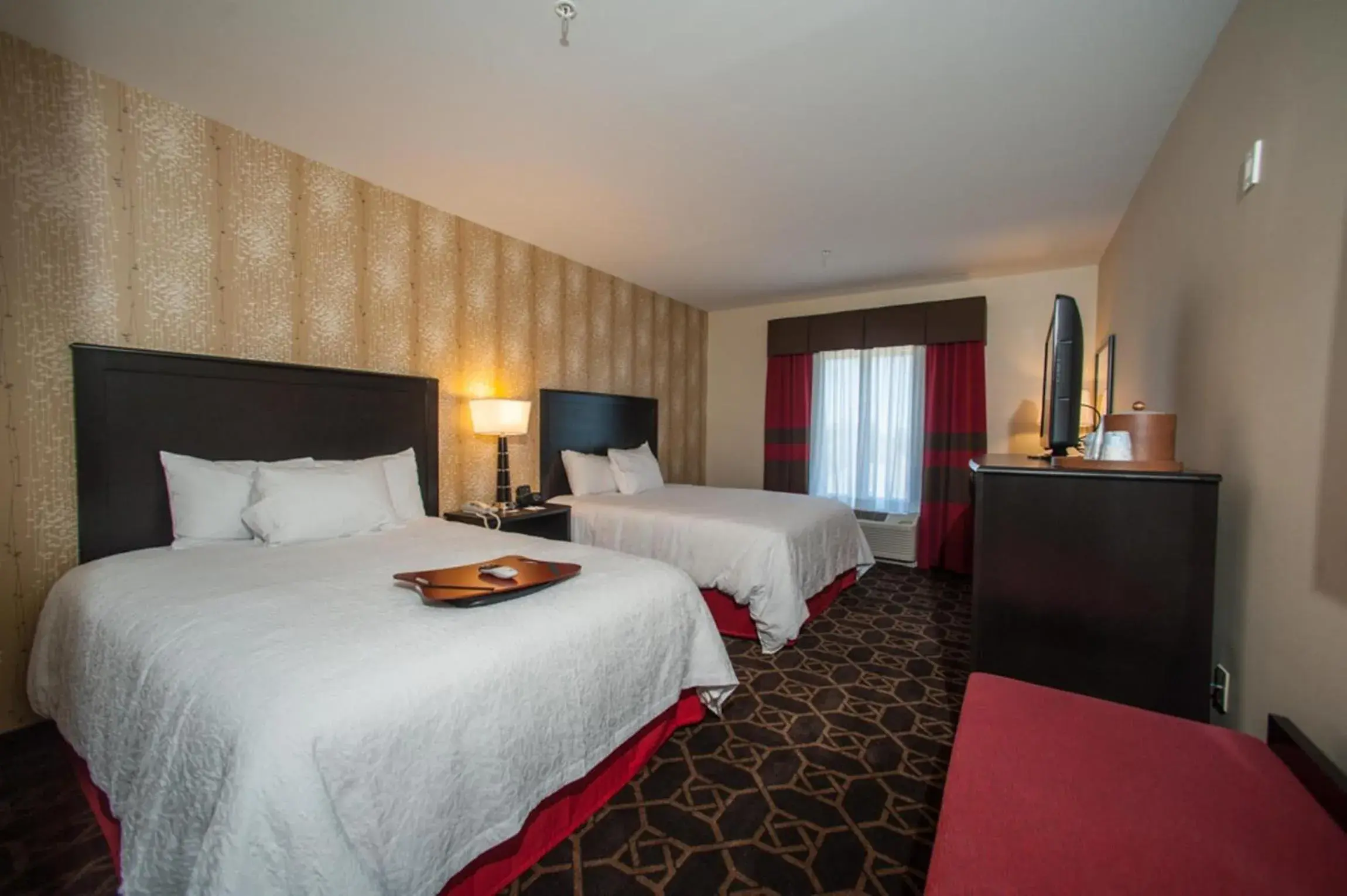 Room with Two Queen Beds - Non-Smoking in Hampton Inn by Hilton Fort Morgan Room with Two Queen Beds - Non-Smoking in Hampton Inn by Hilton Fort Morgan