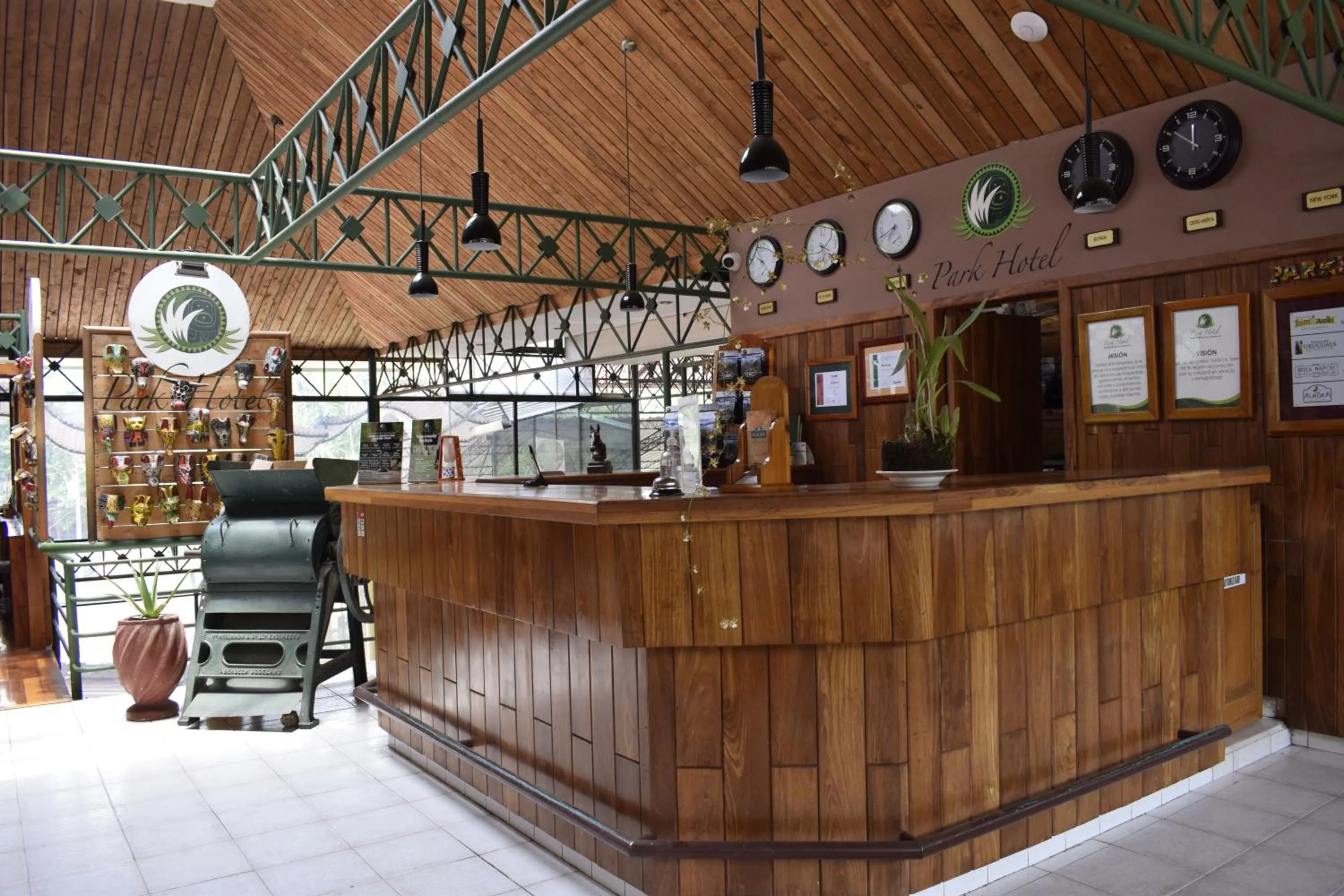 Lobby or reception in Park Hotel