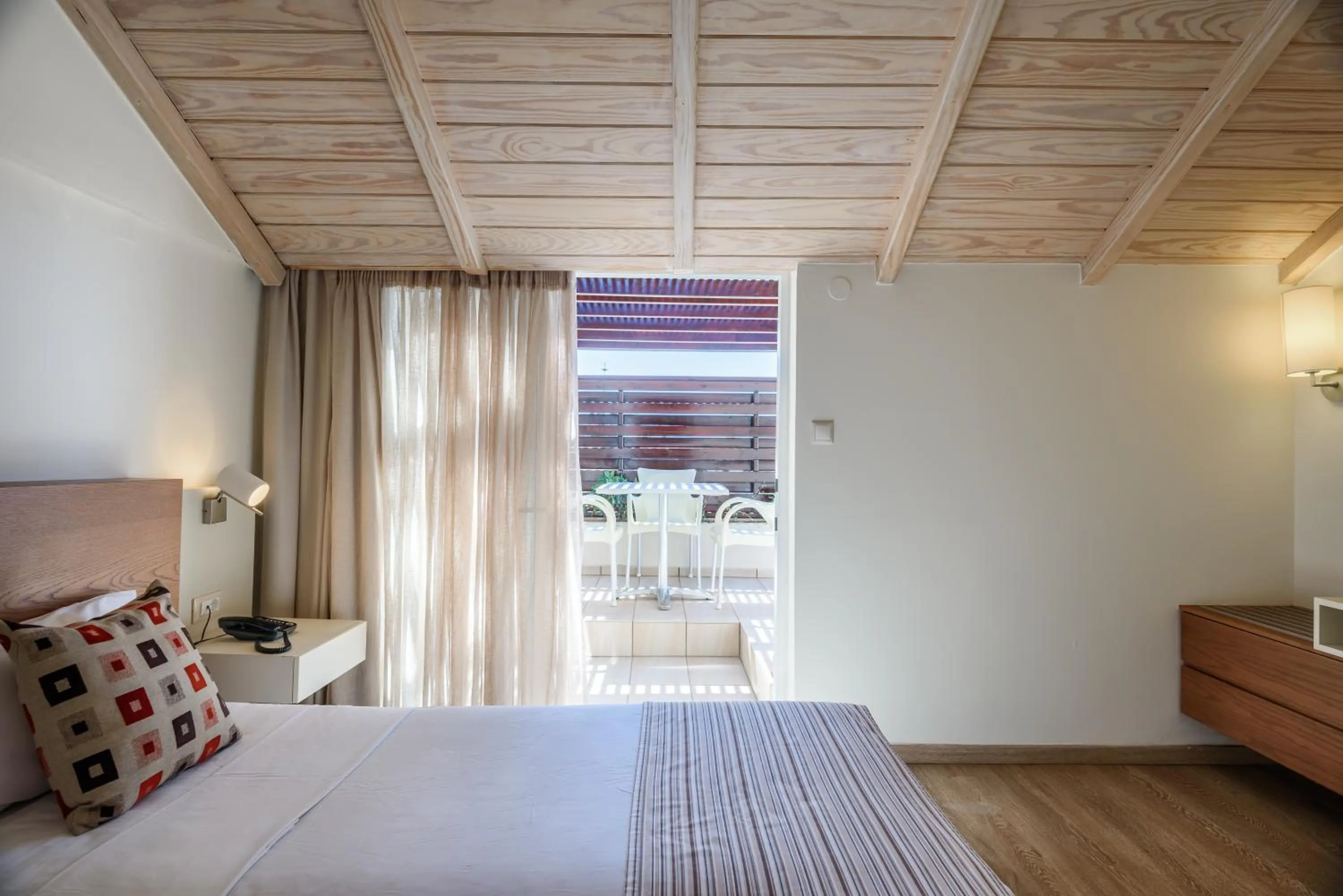 Bed in Despina Apartments