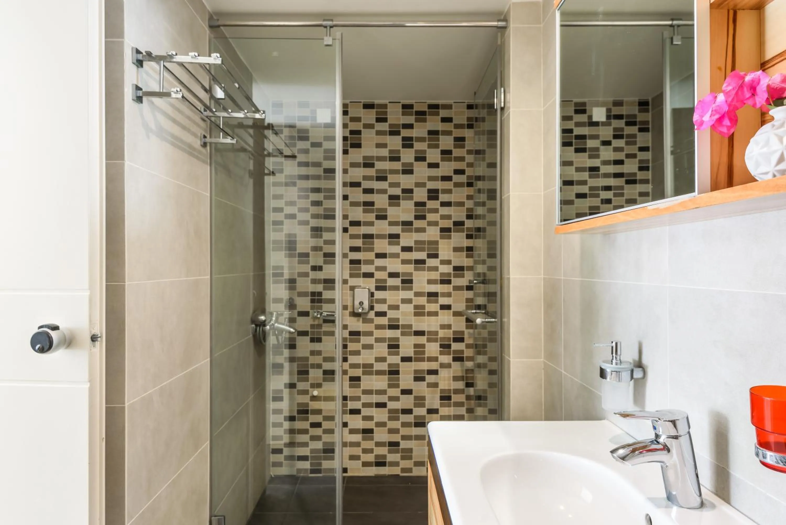 Shower in Despina Apartments