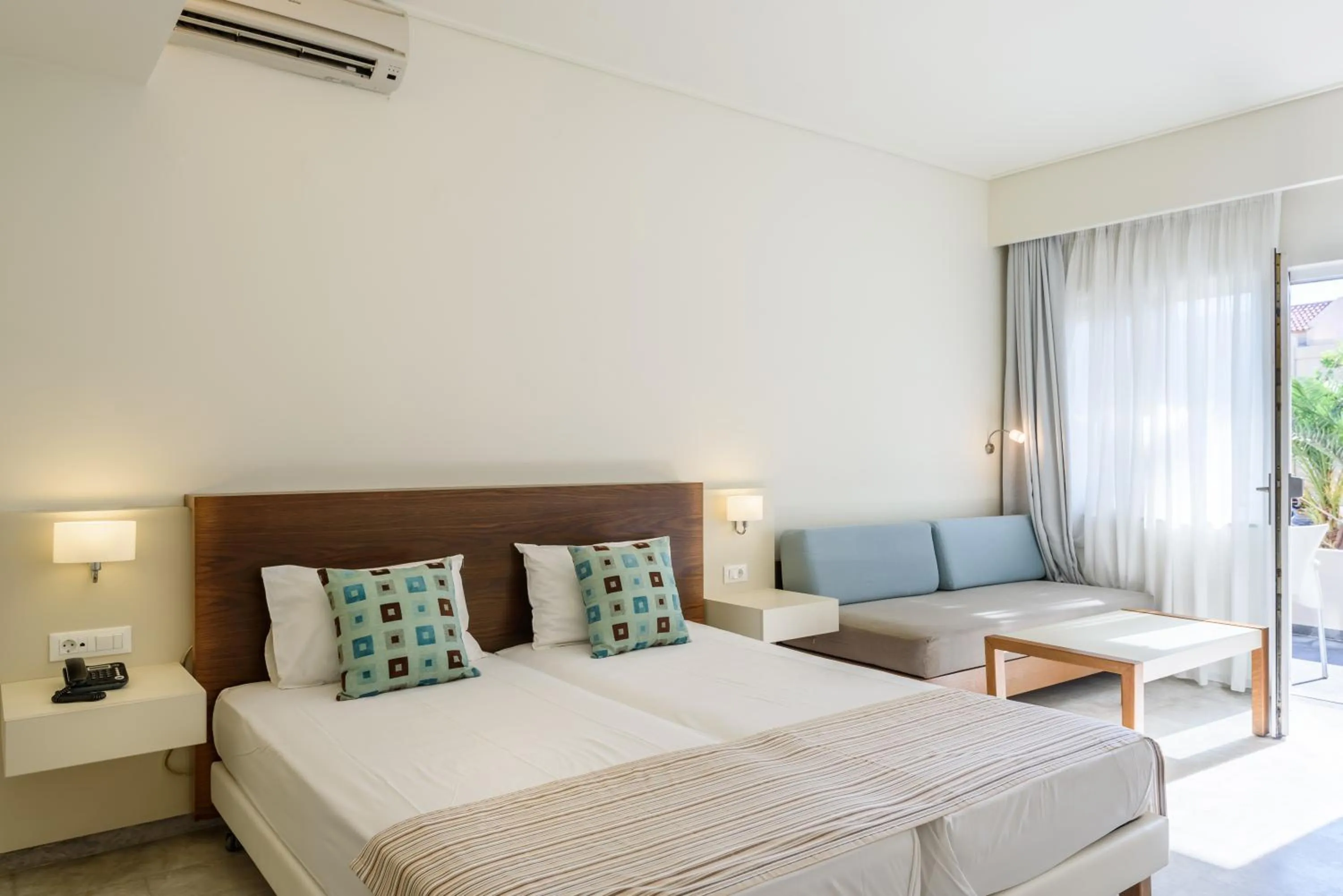 Bed in Despina Apartments