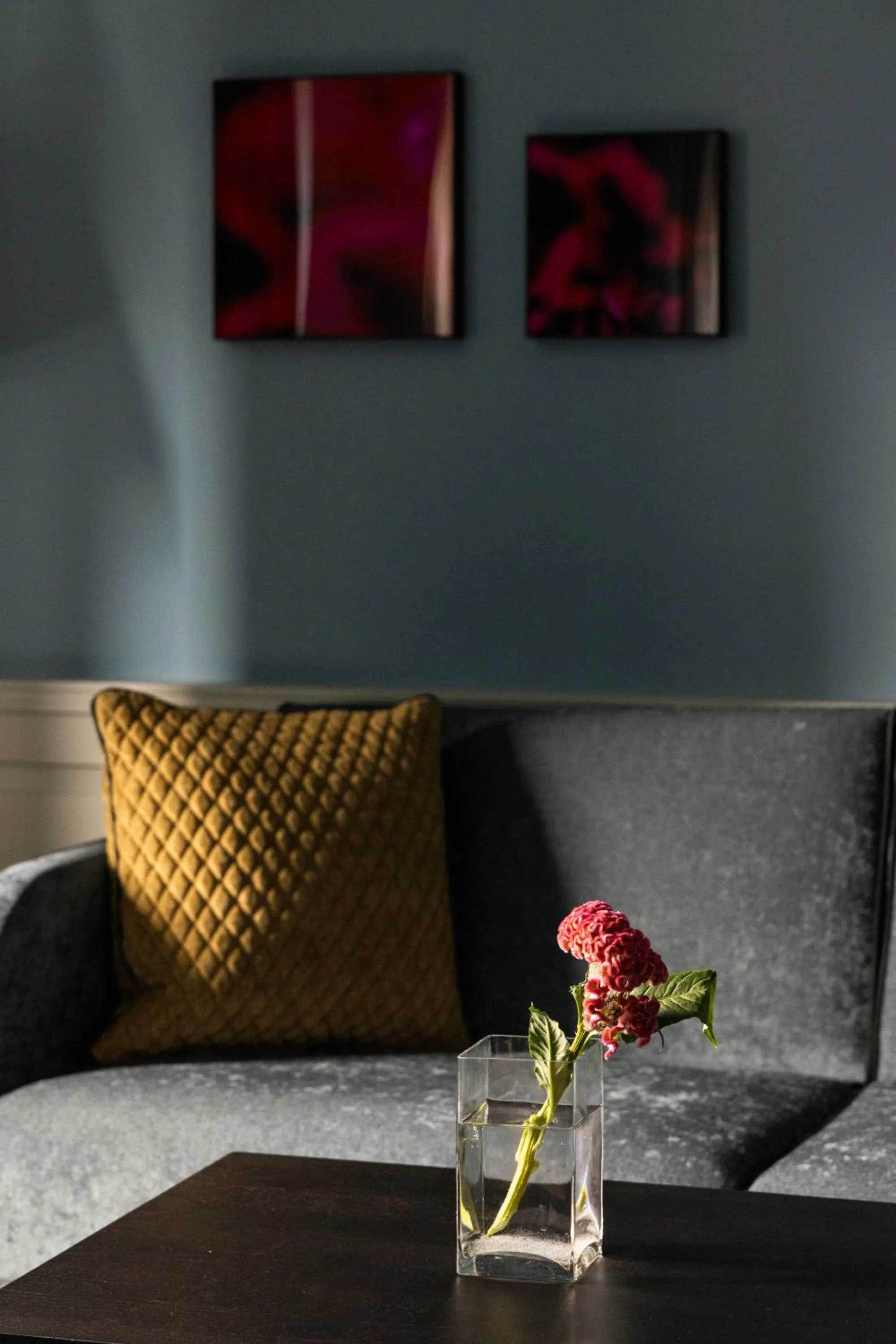 Living room in Cresta Palace Celerina St Moritz Ski In and Ski Out