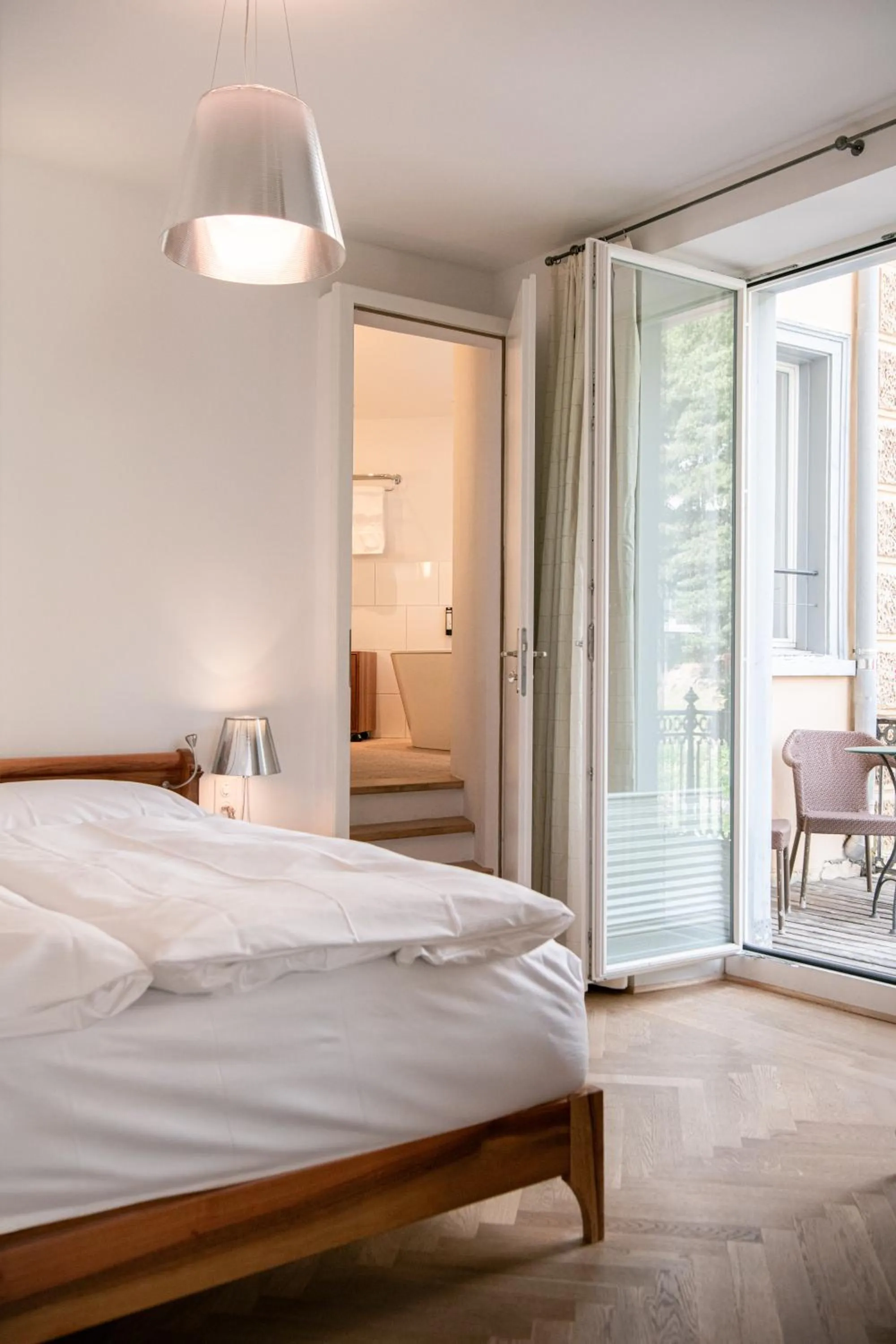 Photo of the whole room, Bed in Hotel Saratz Pontresina Mountain Resort & Spa