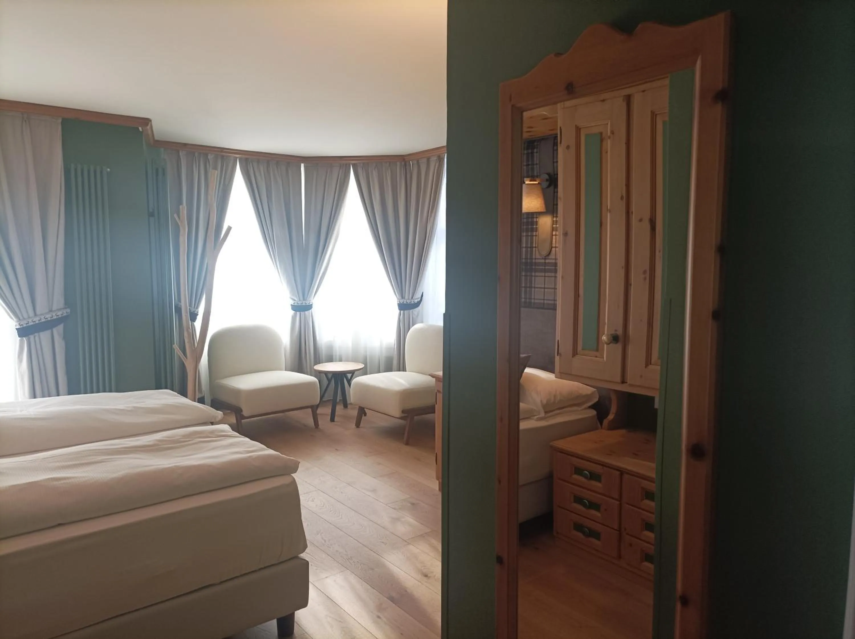 TV and multimedia, Bed in Hotel Meierhof