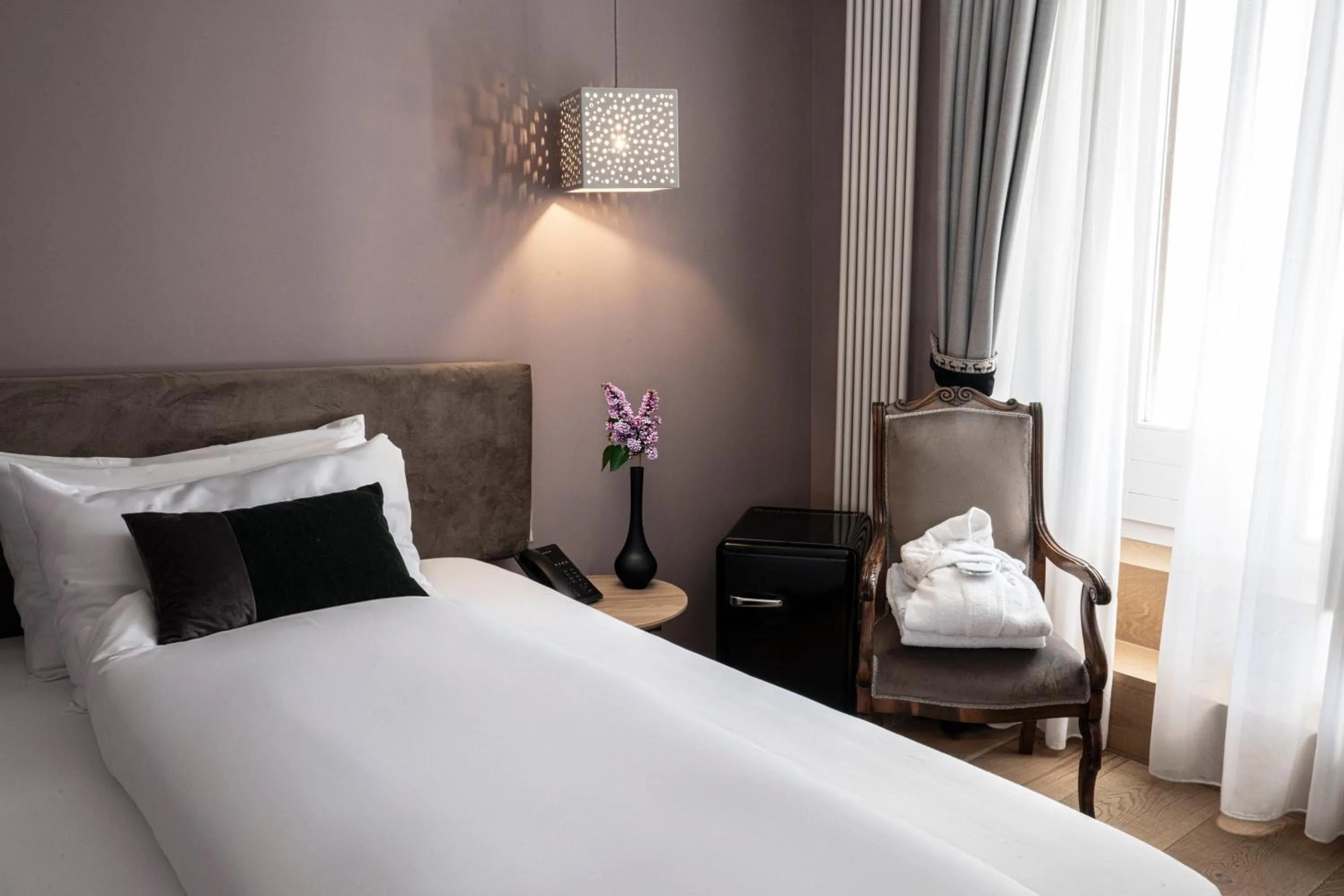 Bed in Hotel Meierhof