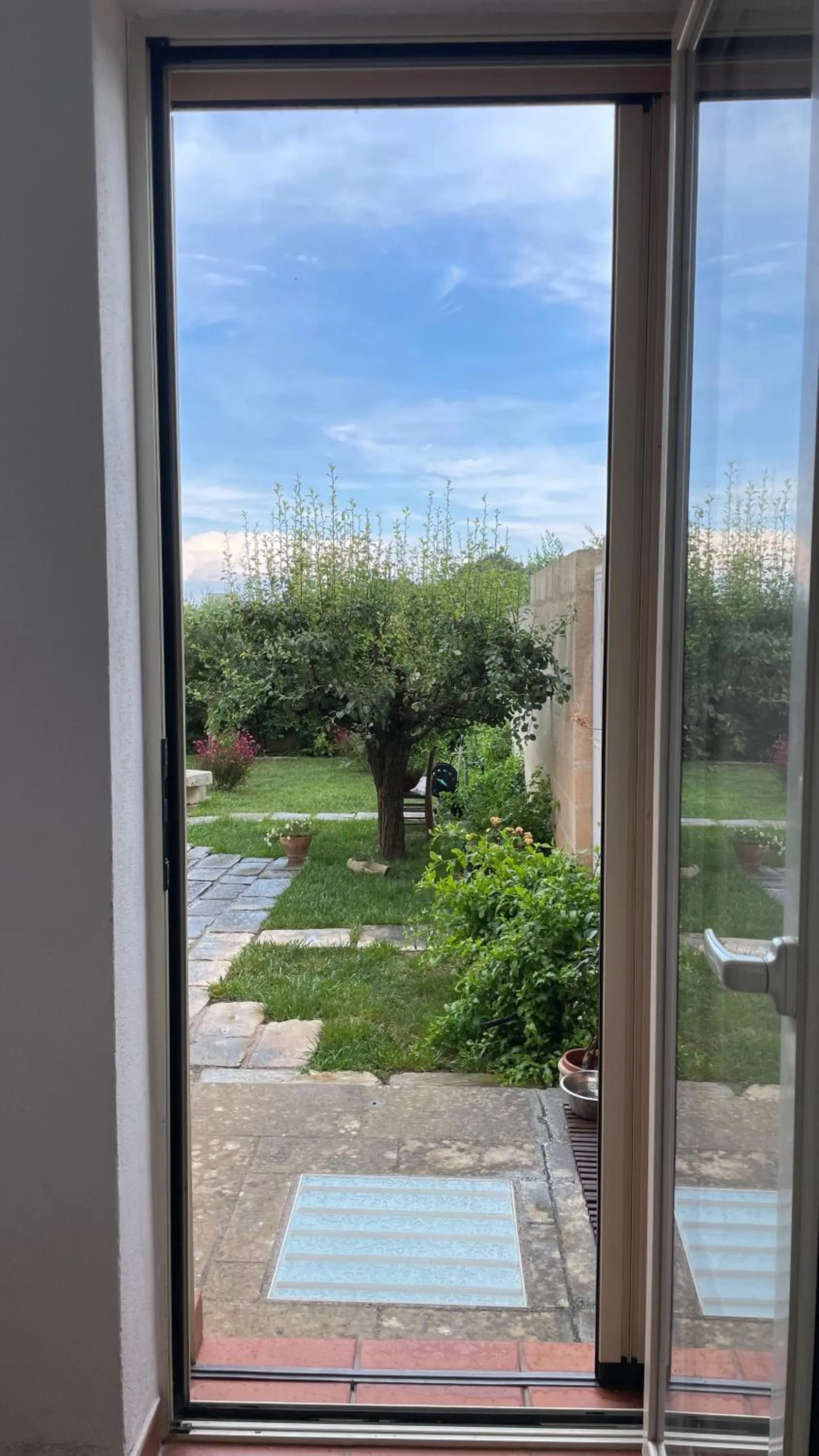 Garden view in Bio&B Acquaviva