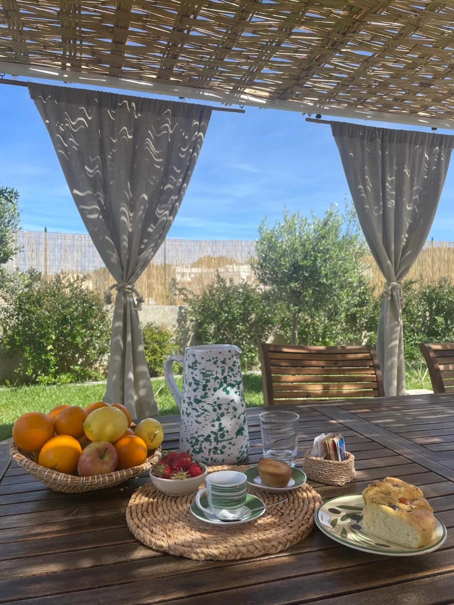 Garden in Bio&B Acquaviva