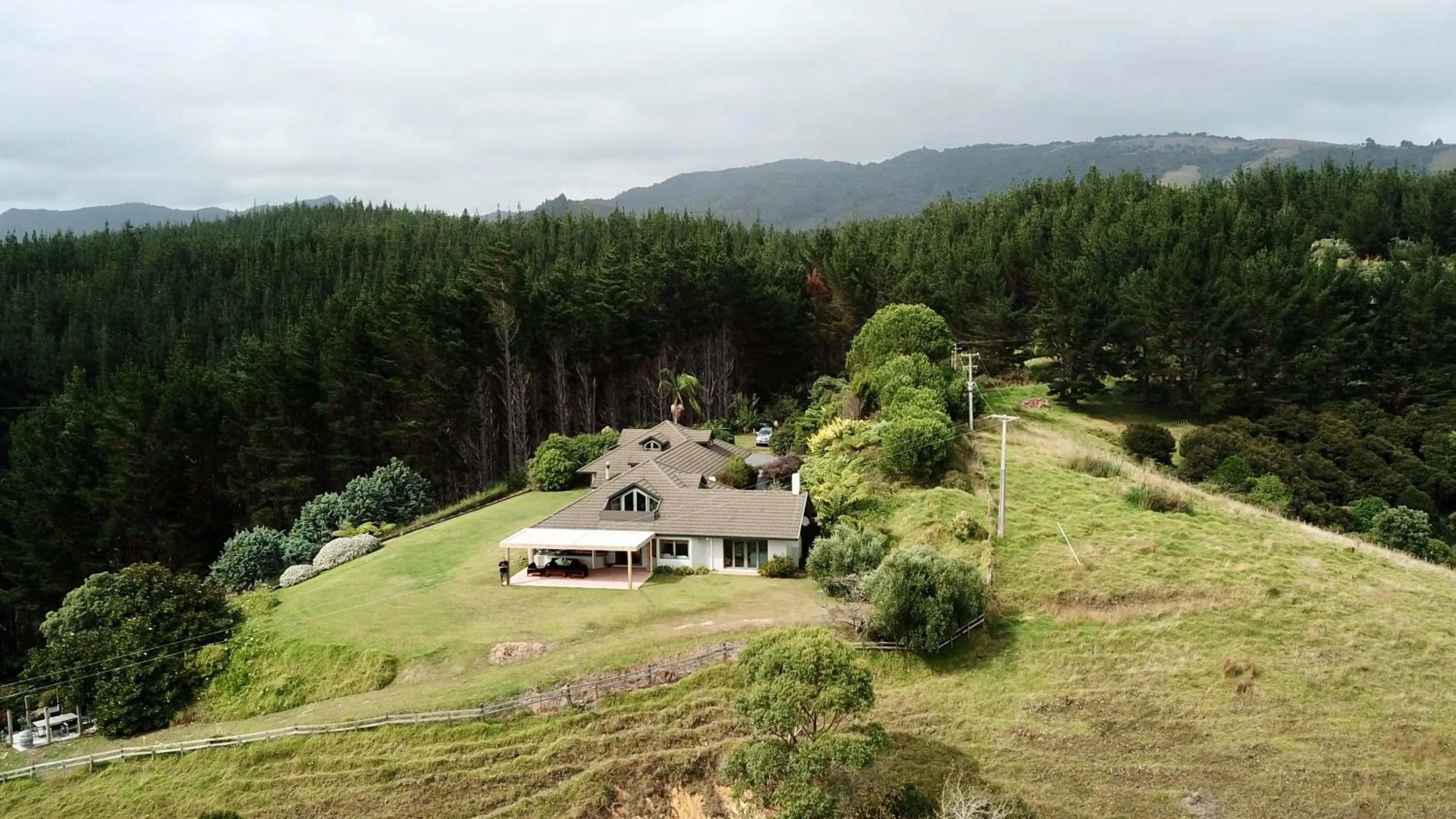 Bird's eye view in Waiwurrie Coastal Farm Lodge
