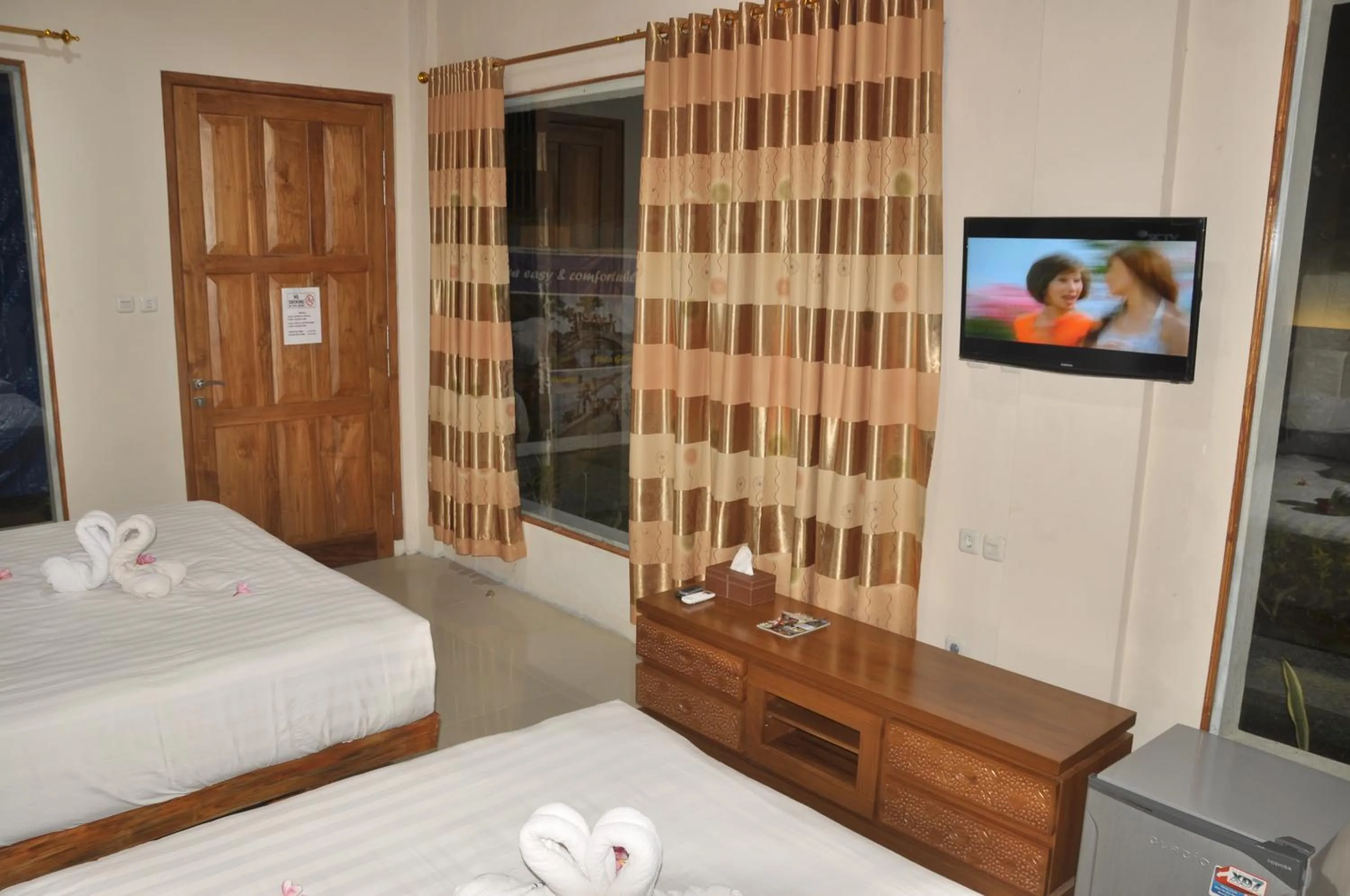 Bed in Crystal Beach Bali