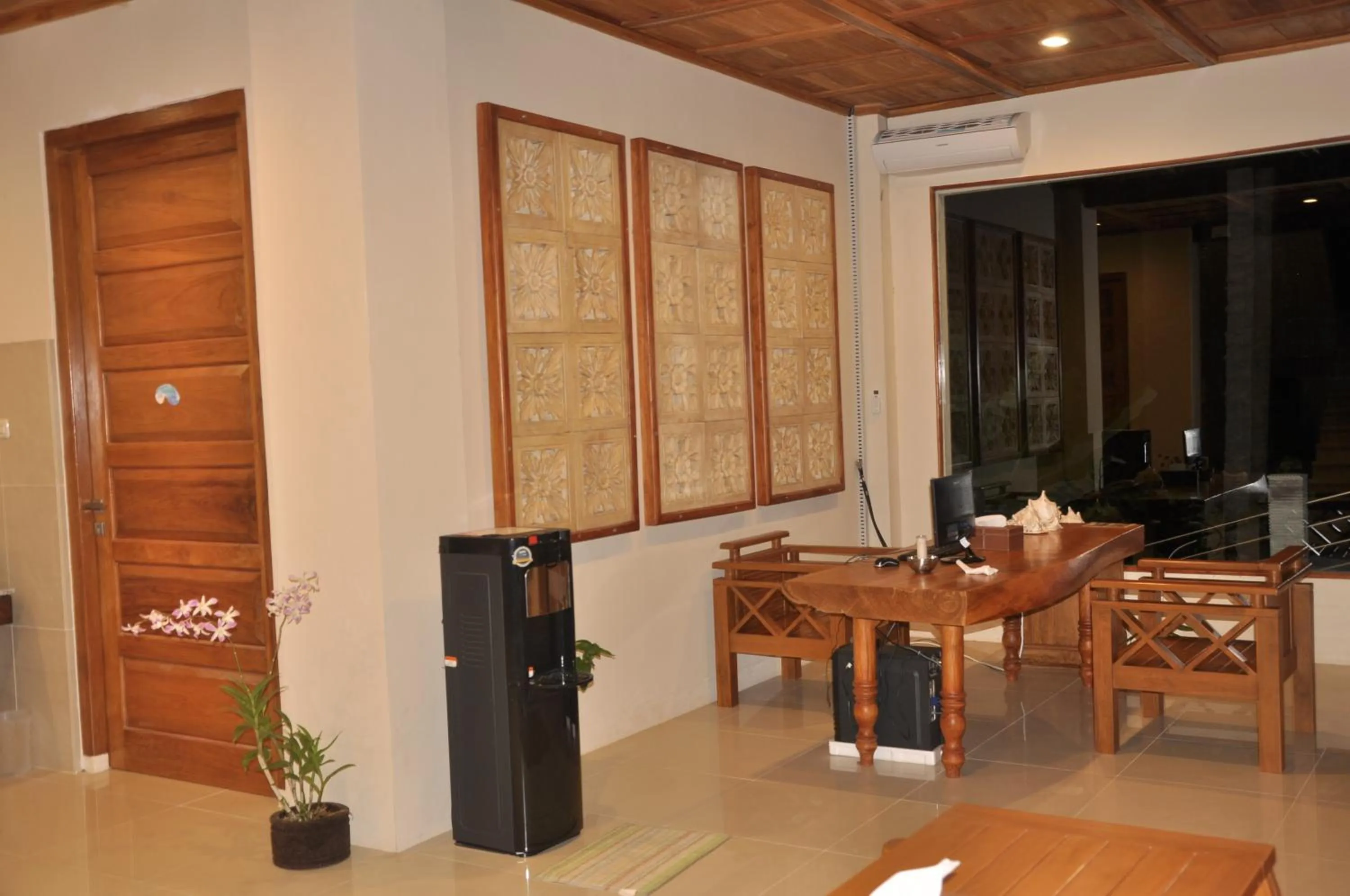 Lobby or reception in Crystal Beach Bali