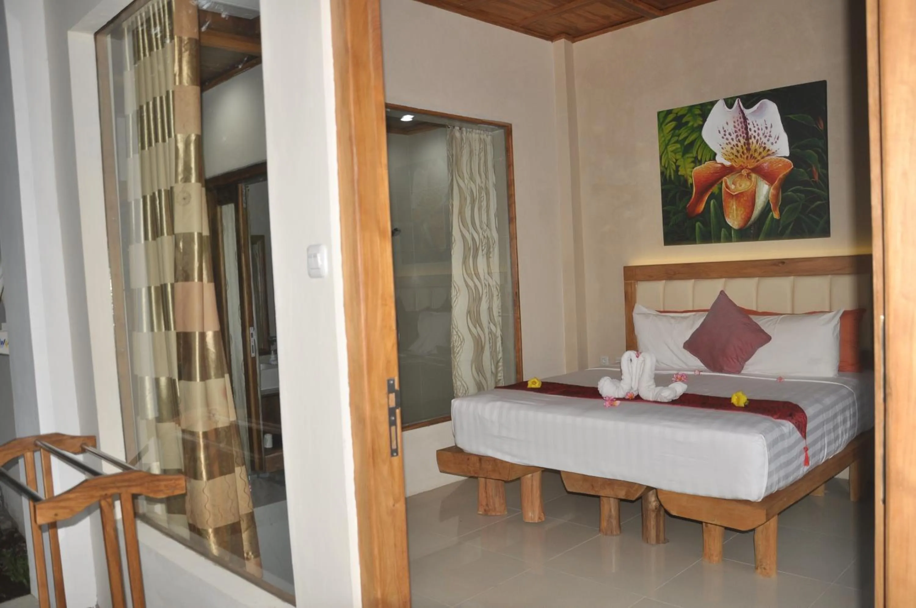 Bedroom, Bed in Crystal Beach Bali
