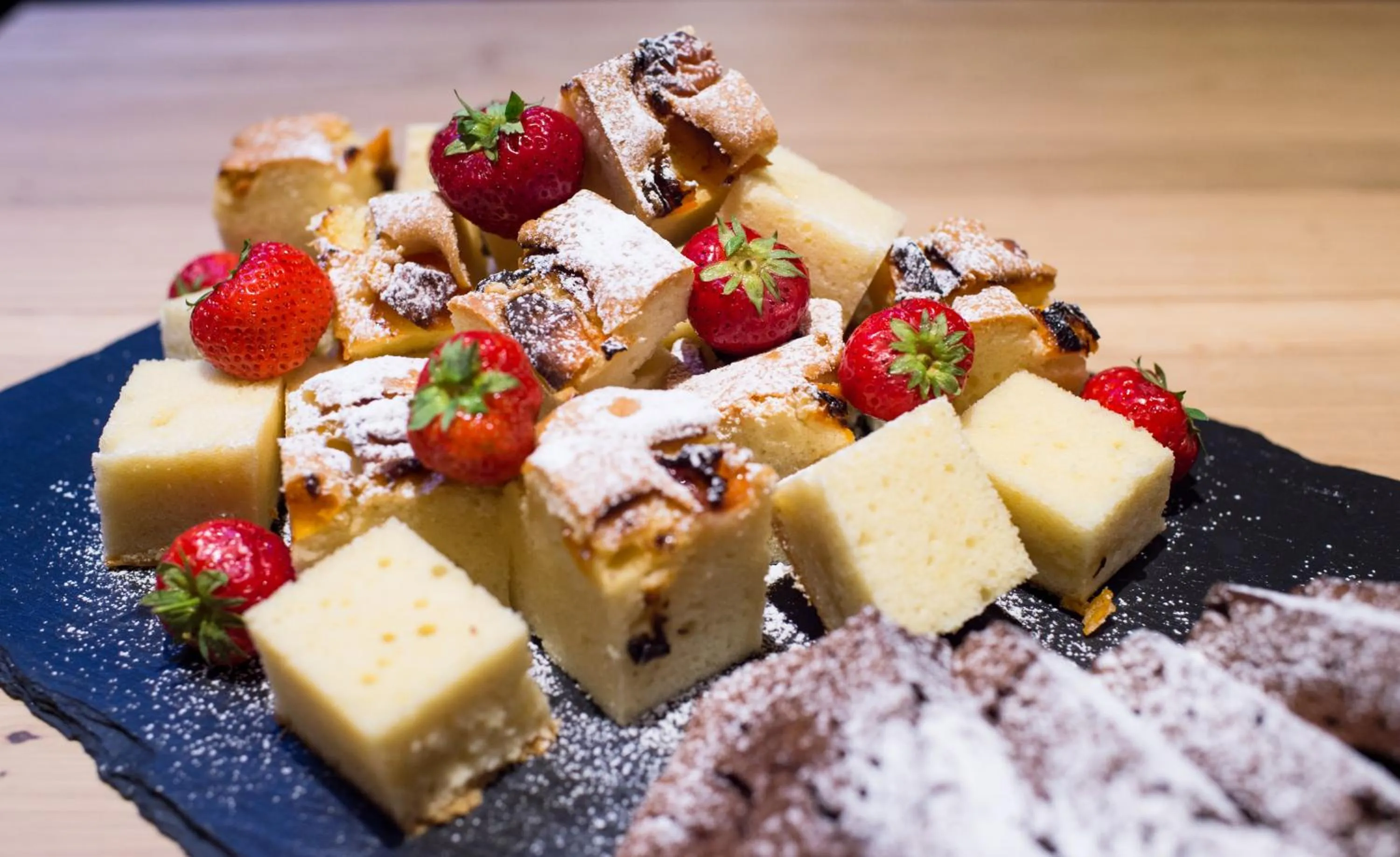 Food close-up in Wellness Hotel Alpenhof