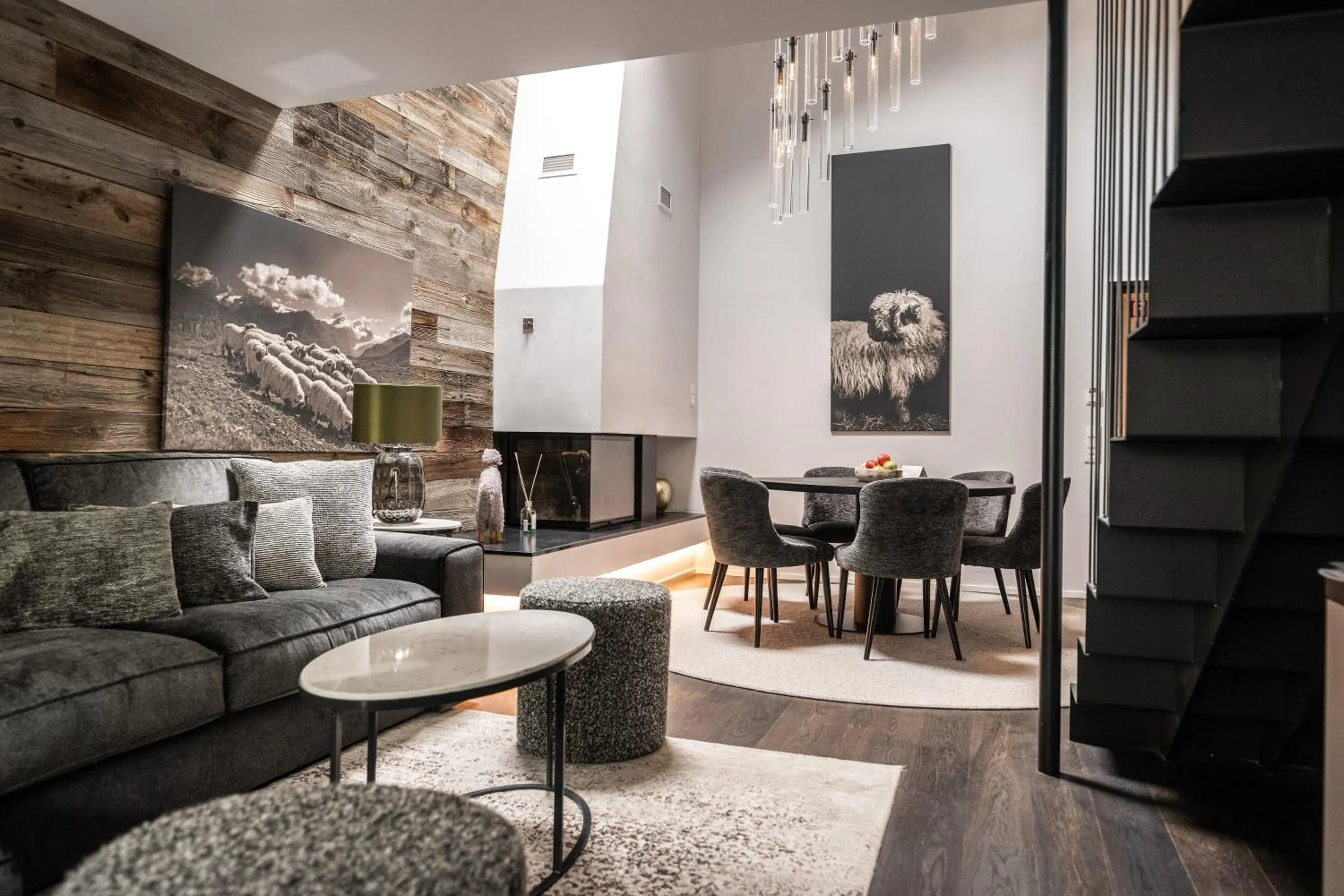 Living room in Wellness Hotel Alpenhof