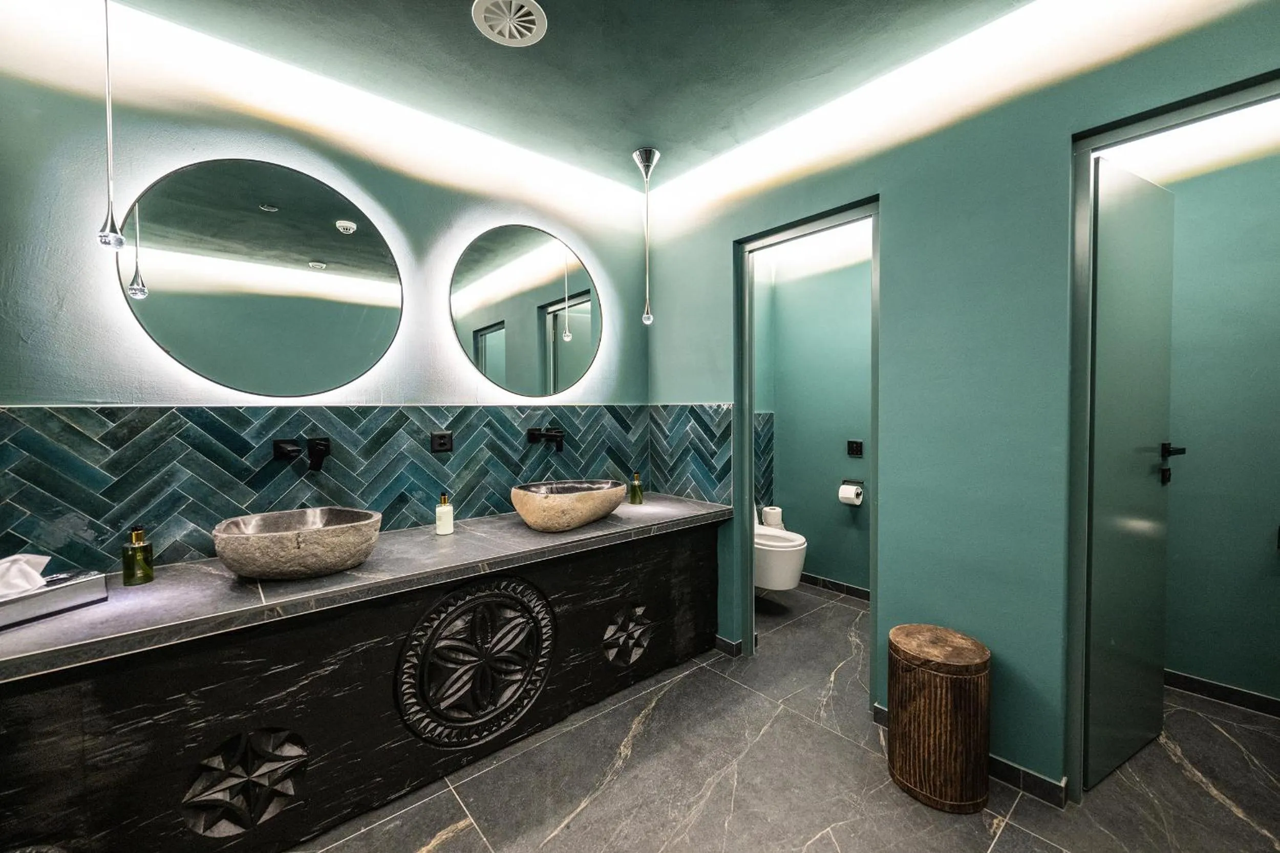 Toilet in Wellness Hotel Alpenhof