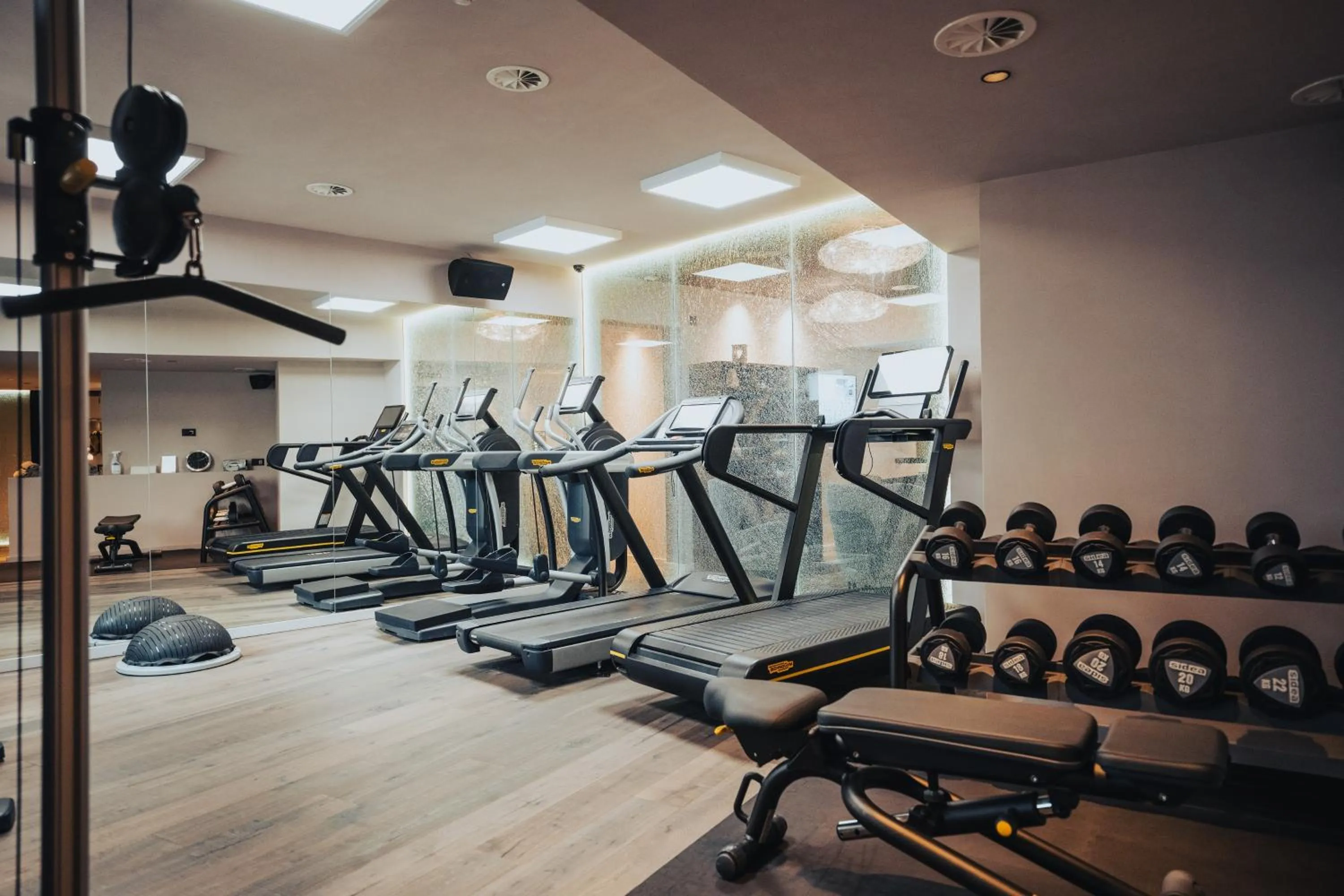 Fitness centre/facilities in Wellness Hotel Alpenhof