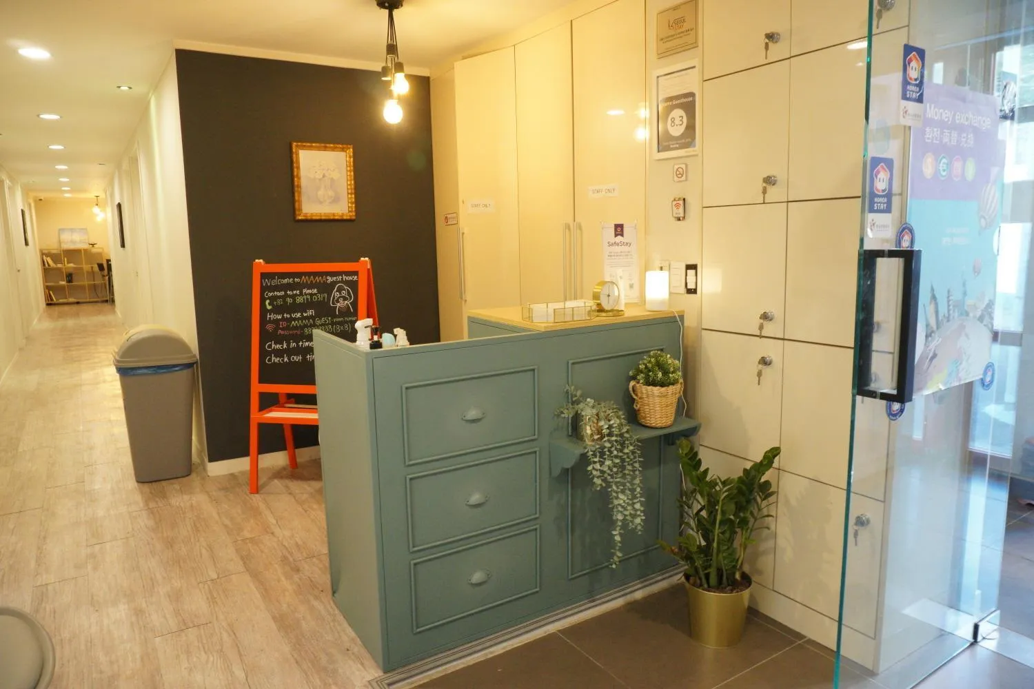 Lobby or reception in Mama Guesthouse Myeongdong