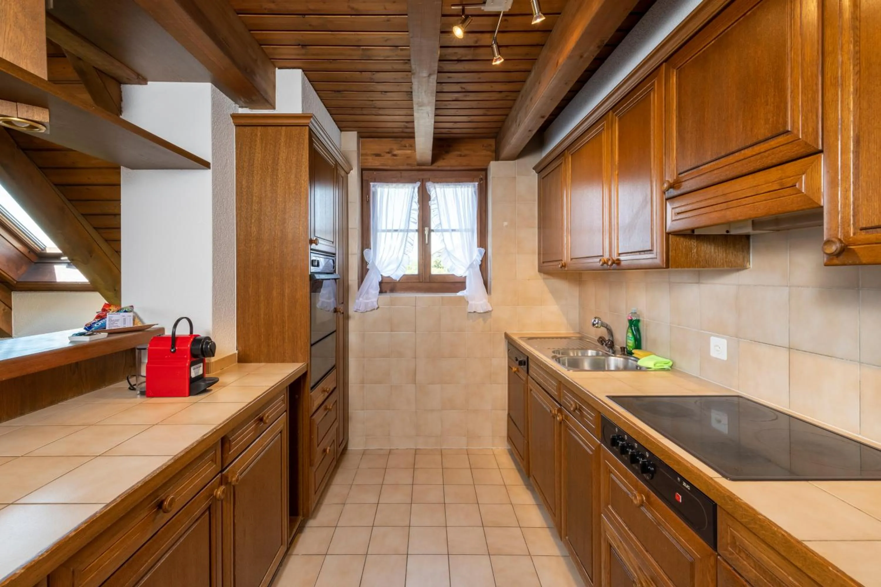 Kitchen or kitchenette in See & Wellnesshotel Gerbi