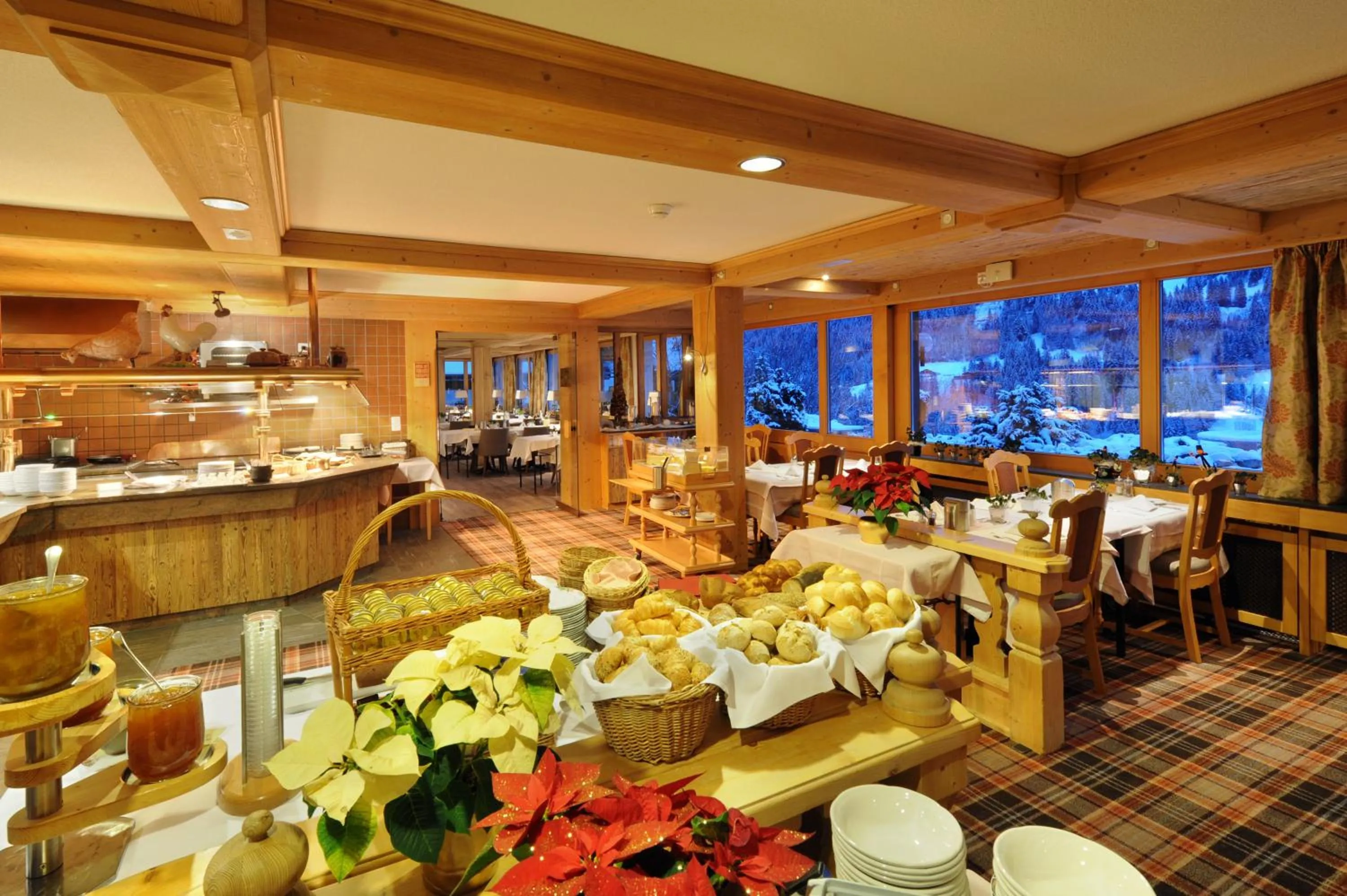 Buffet breakfast in Hotel Kirchbühl Superior