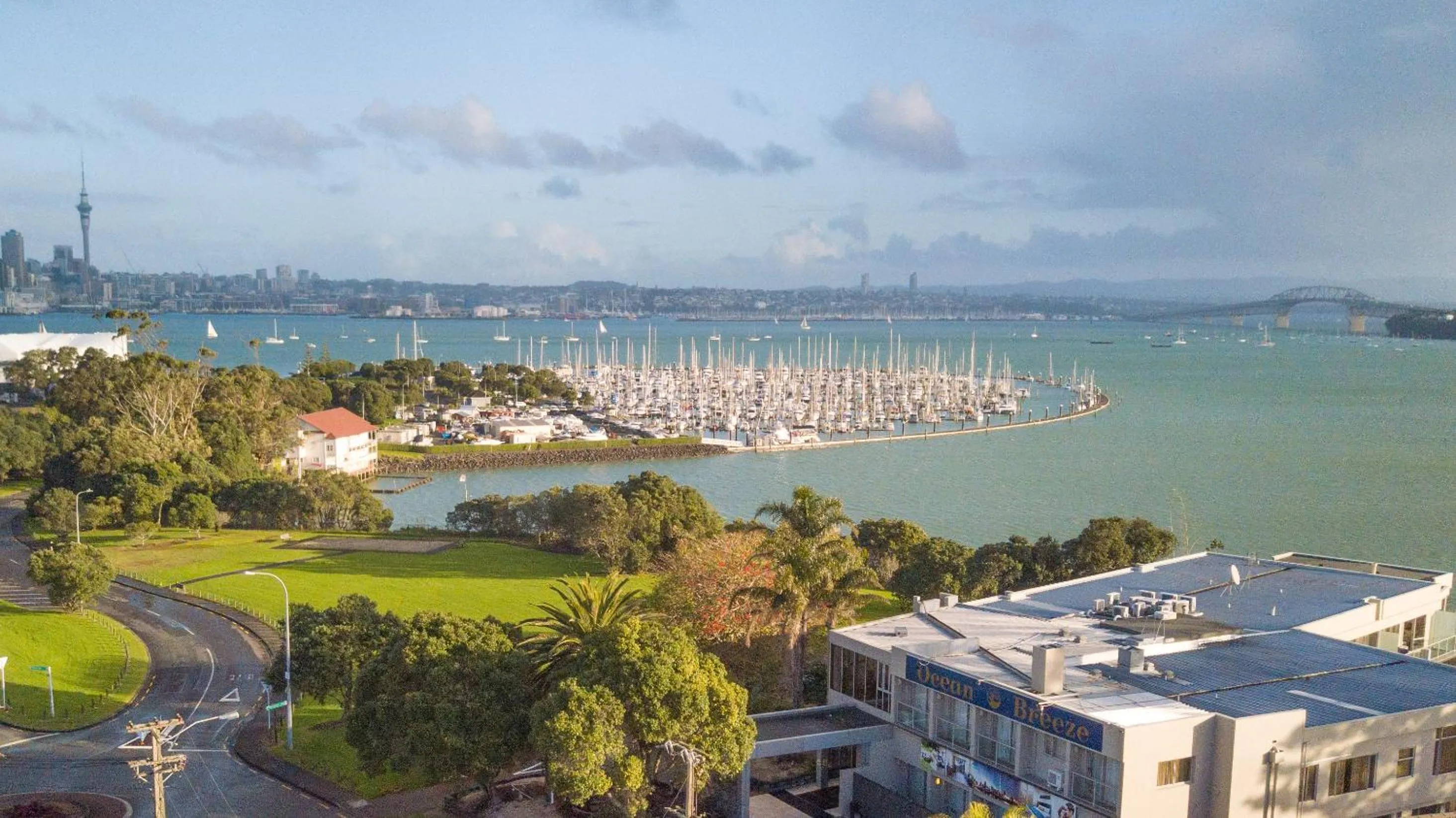Natural landscape in Ocean Breeze Hotel