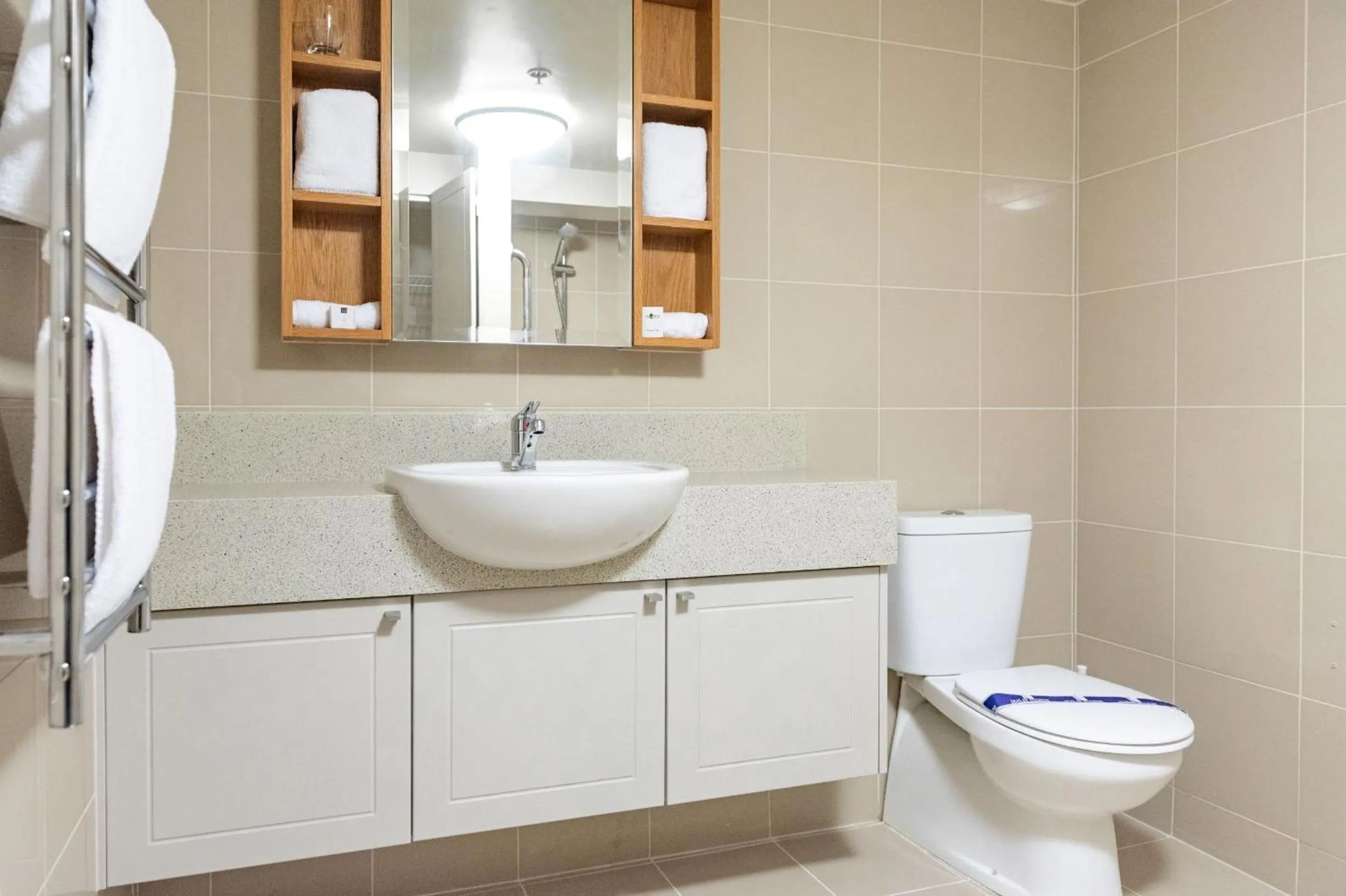 Bathroom in Ocean Breeze Hotel