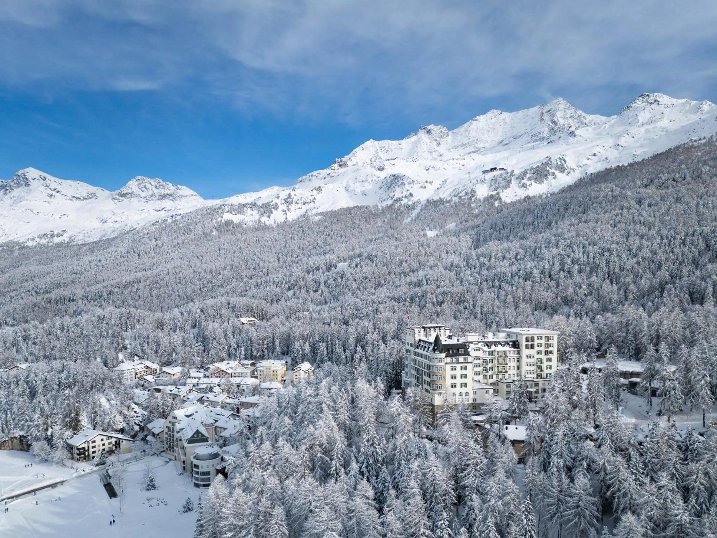 Property building in Hotel Waldhaus Sils