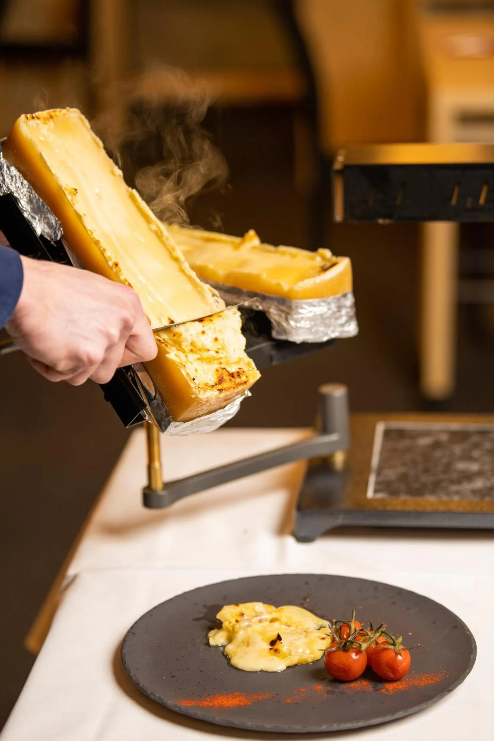 Restaurant/places to eat in Hotel Waldhaus Sils