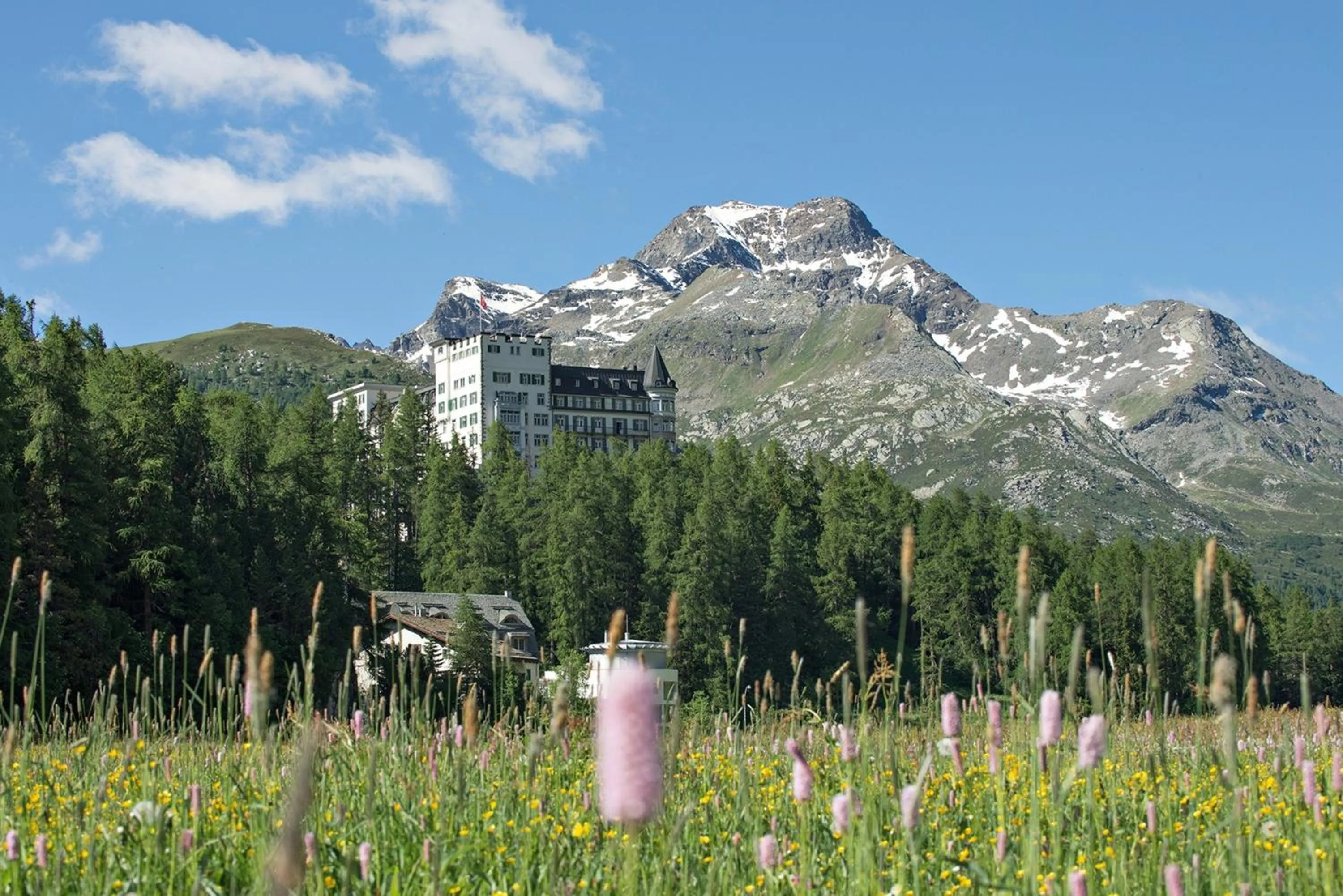 Property building in Hotel Waldhaus Sils