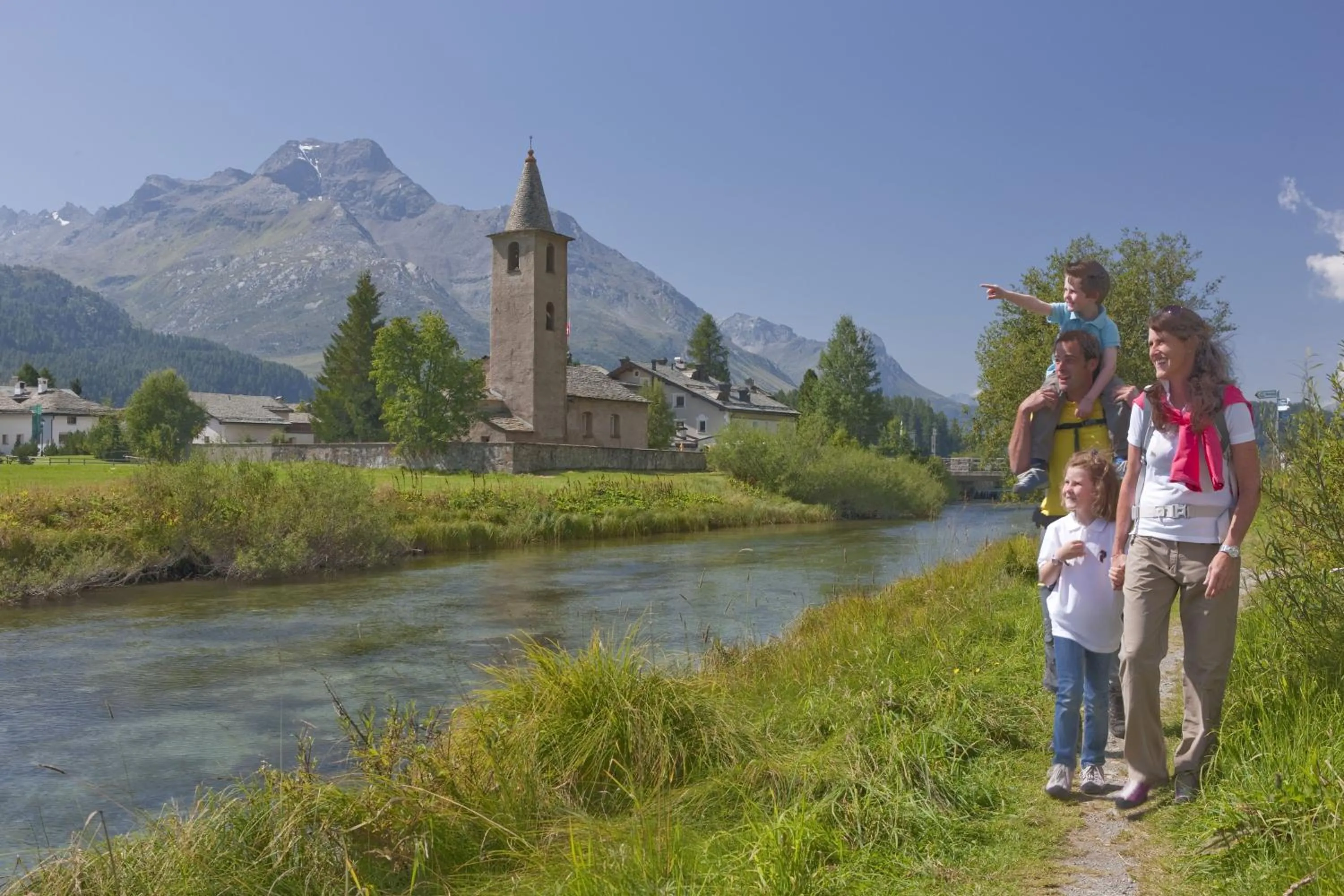 Hiking in Hotel Waldhaus Sils