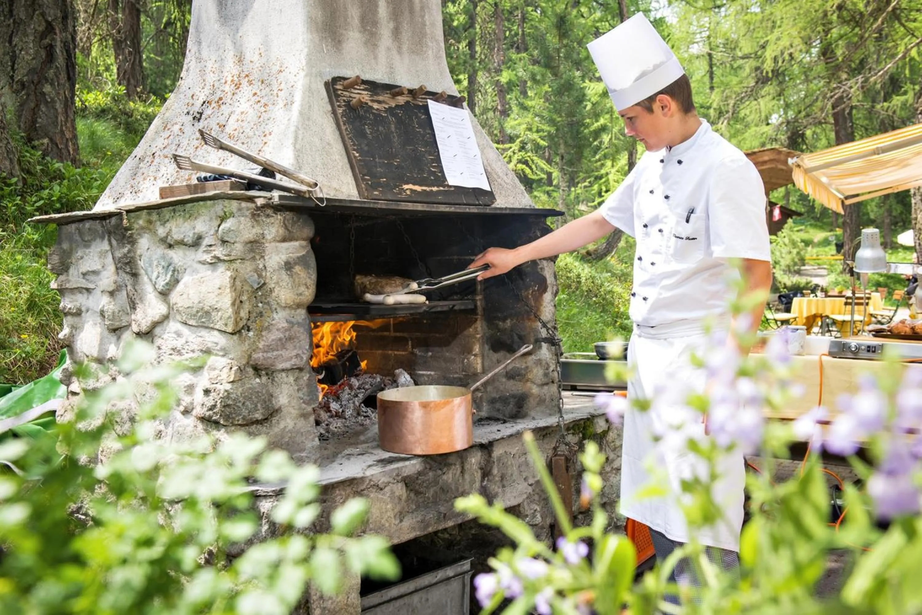 Restaurant/places to eat in Hotel Waldhaus Sils