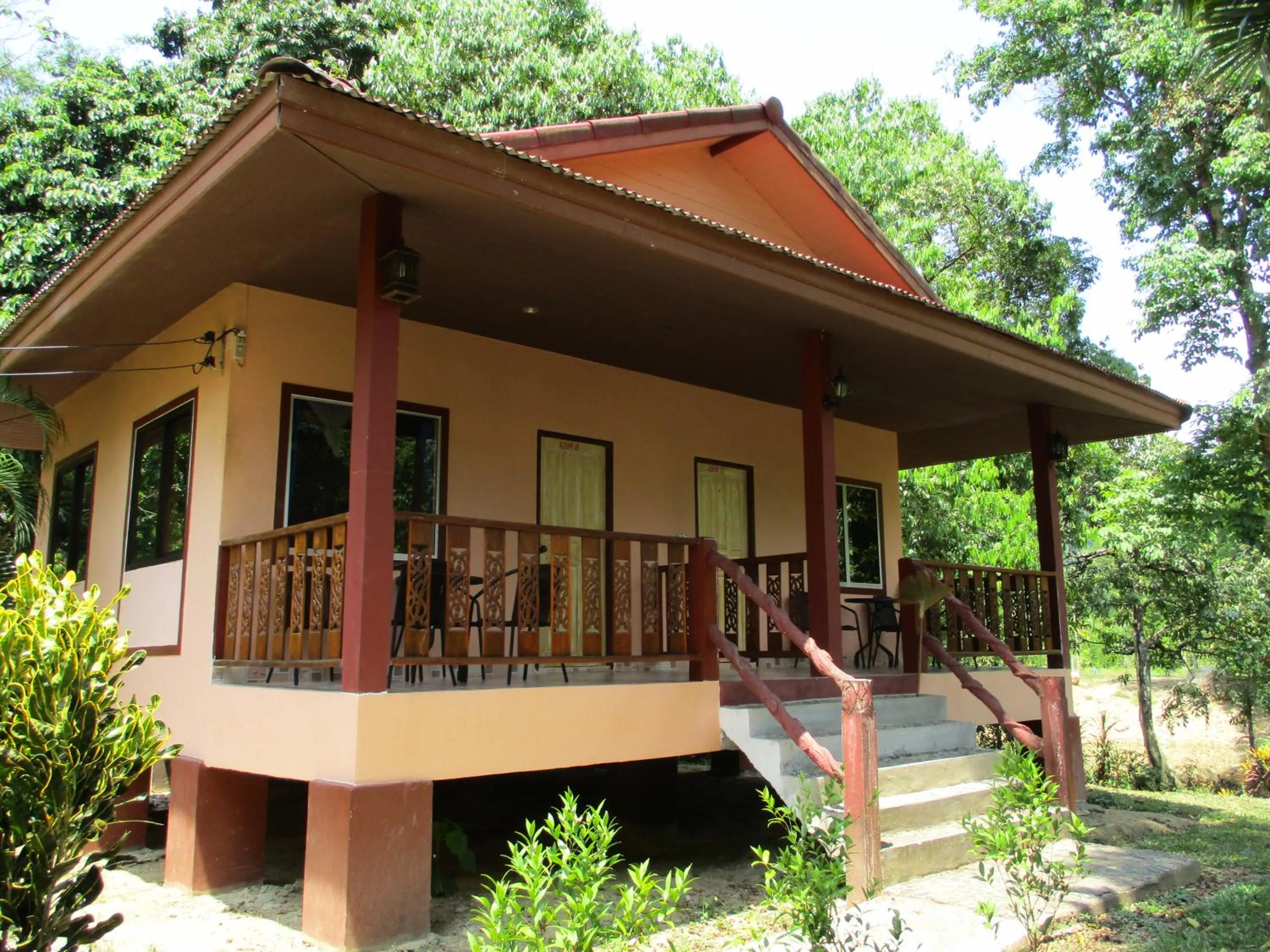 Property building in Khaosok Island Resort