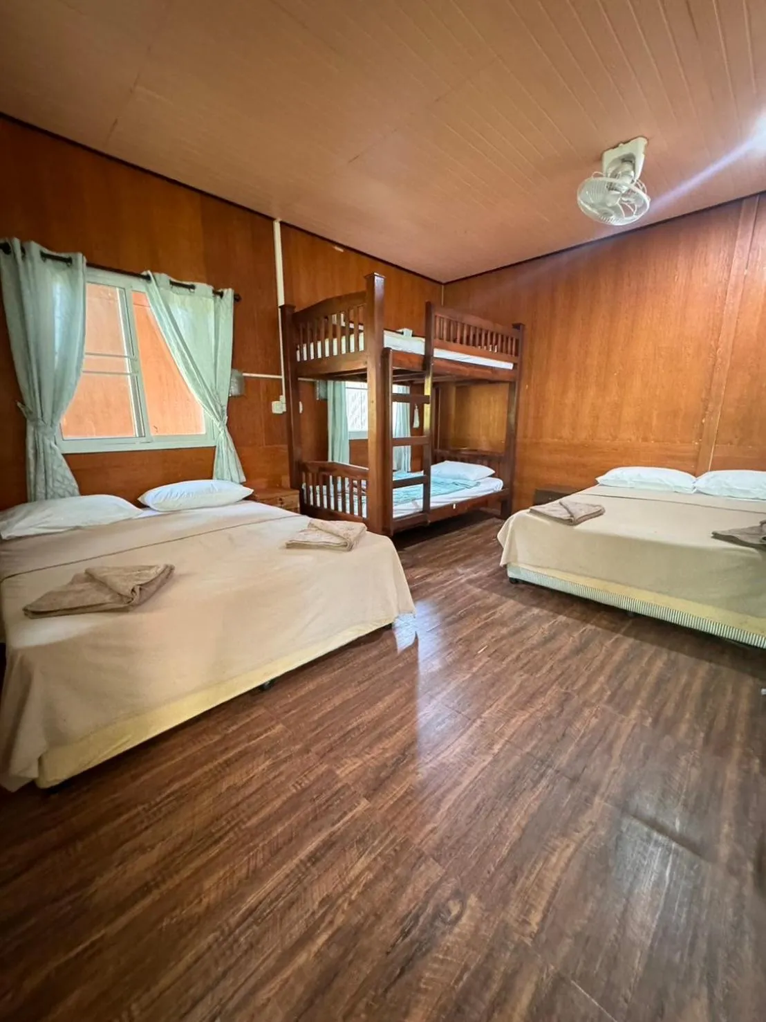 Bed in Khaosok Island Resort