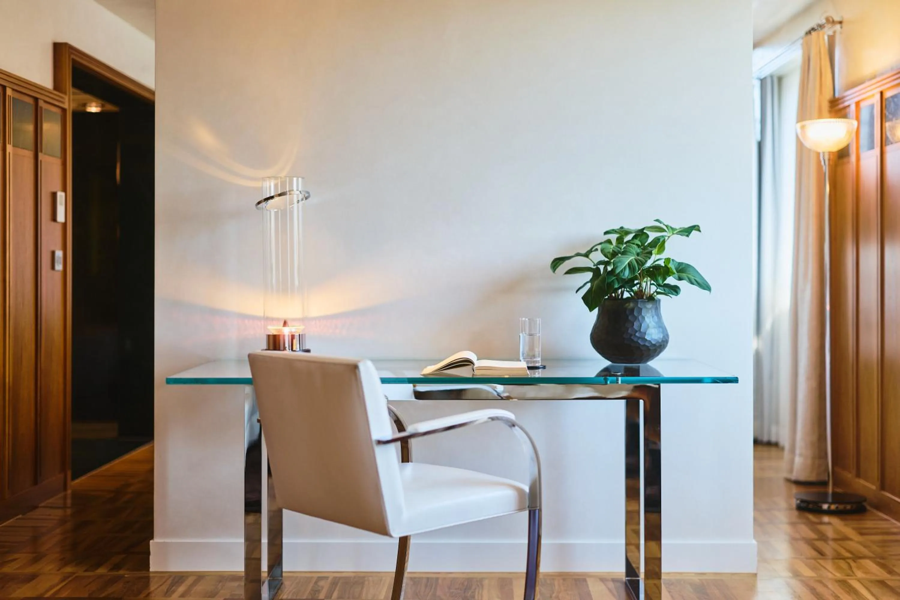 Seating area in Widder Hotel - Zurichs Luxury Hideaway