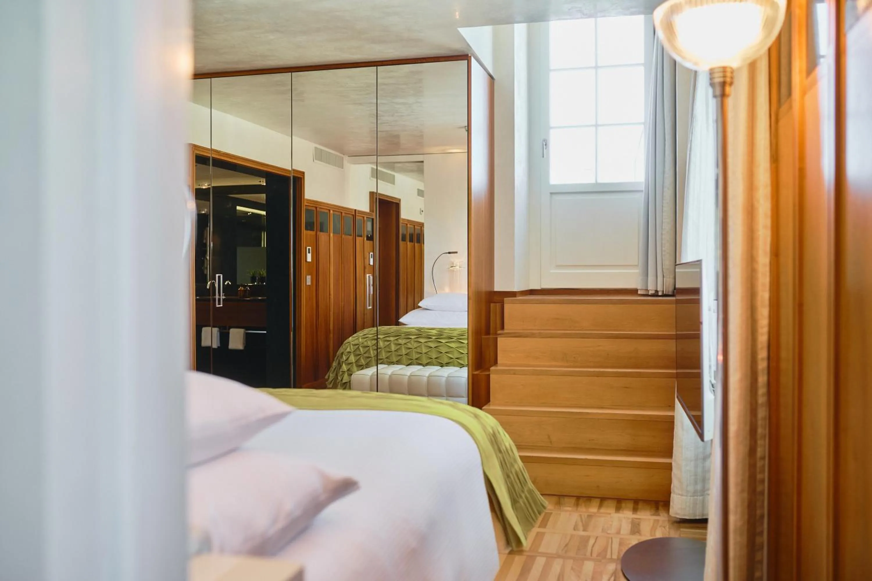 Bedroom, Bed in Widder Hotel - Zurichs Luxury Hideaway