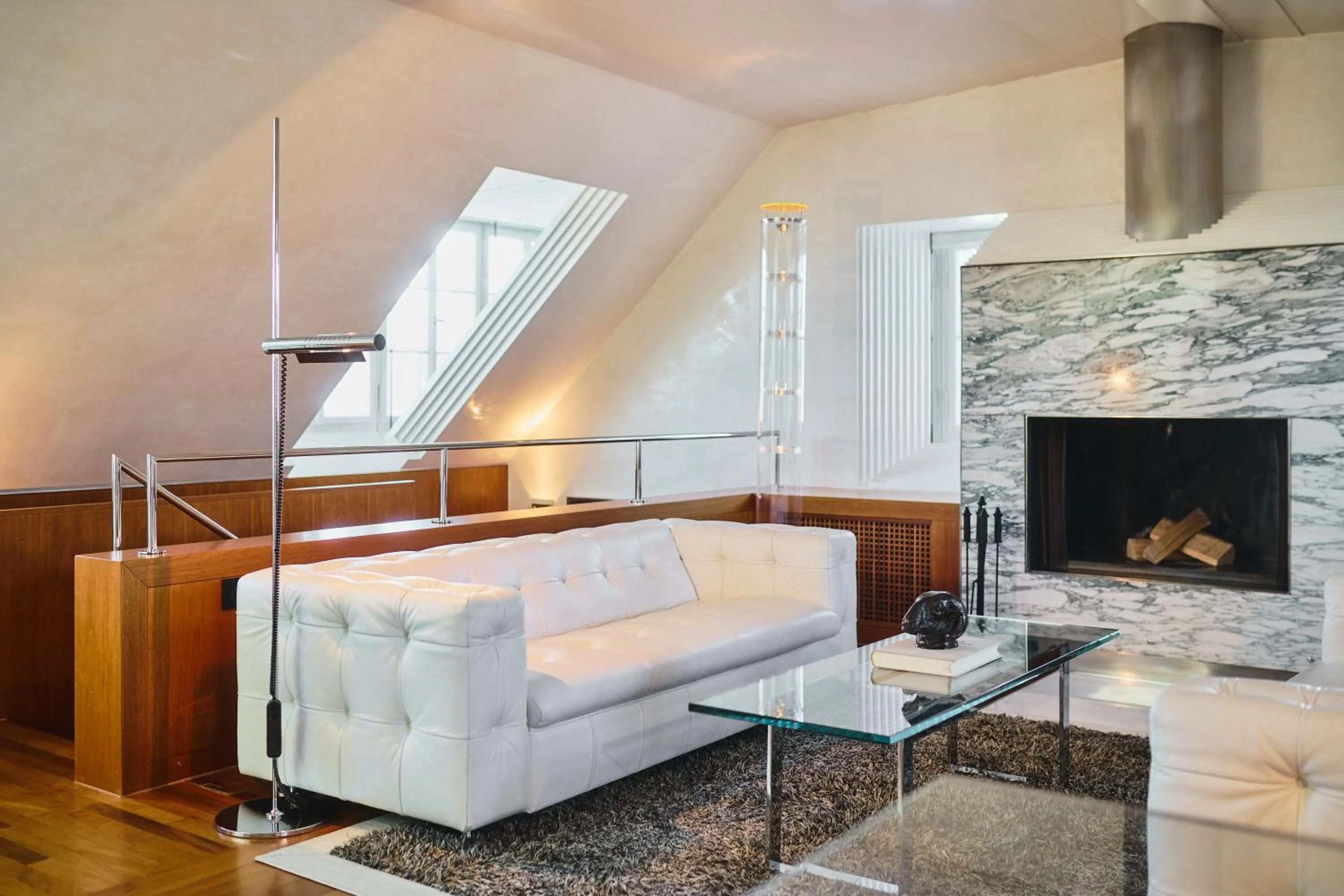 Seating area, Bed in Widder Hotel - Zurichs Luxury Hideaway