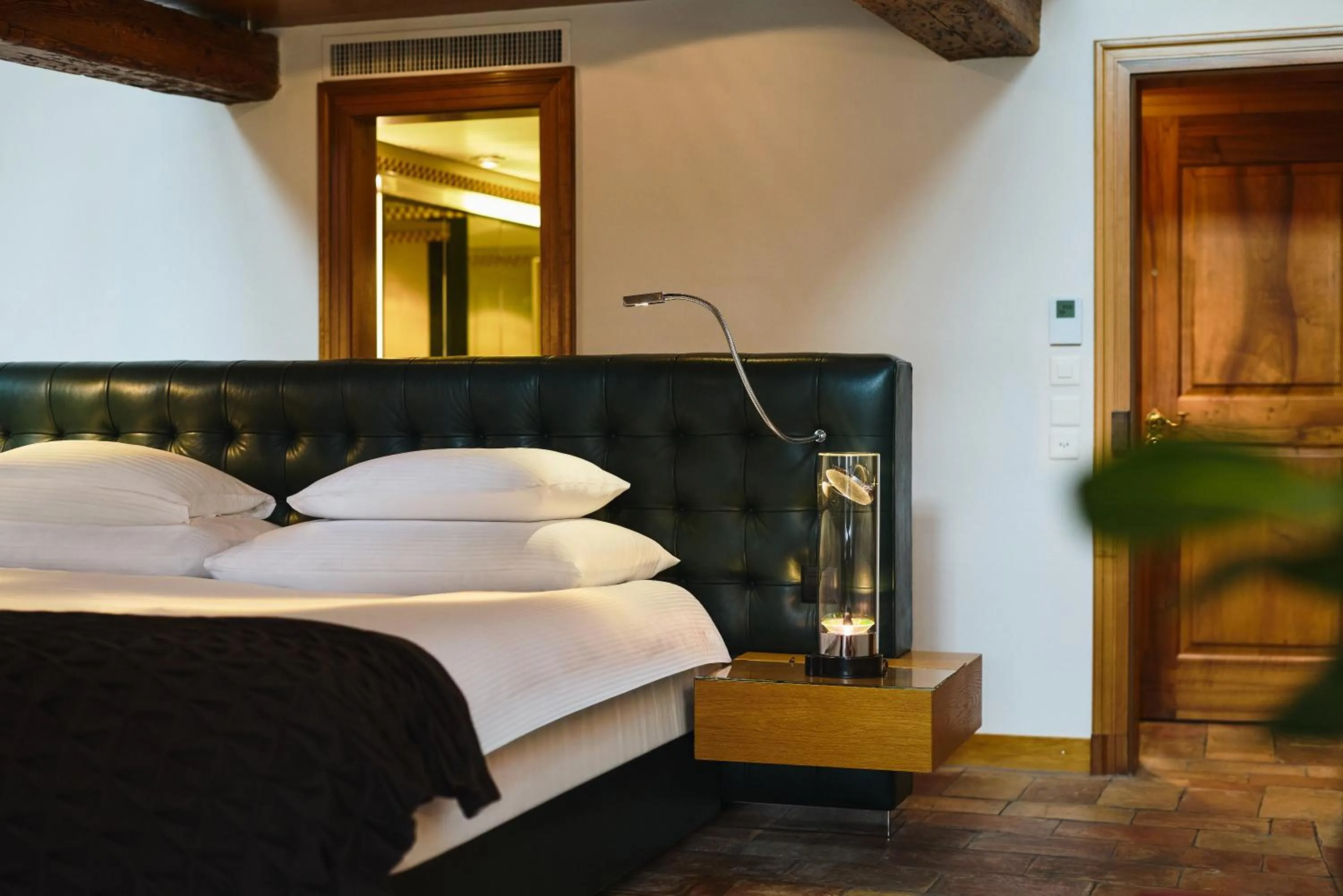 Bed in Widder Hotel - Zurichs Luxury Hideaway