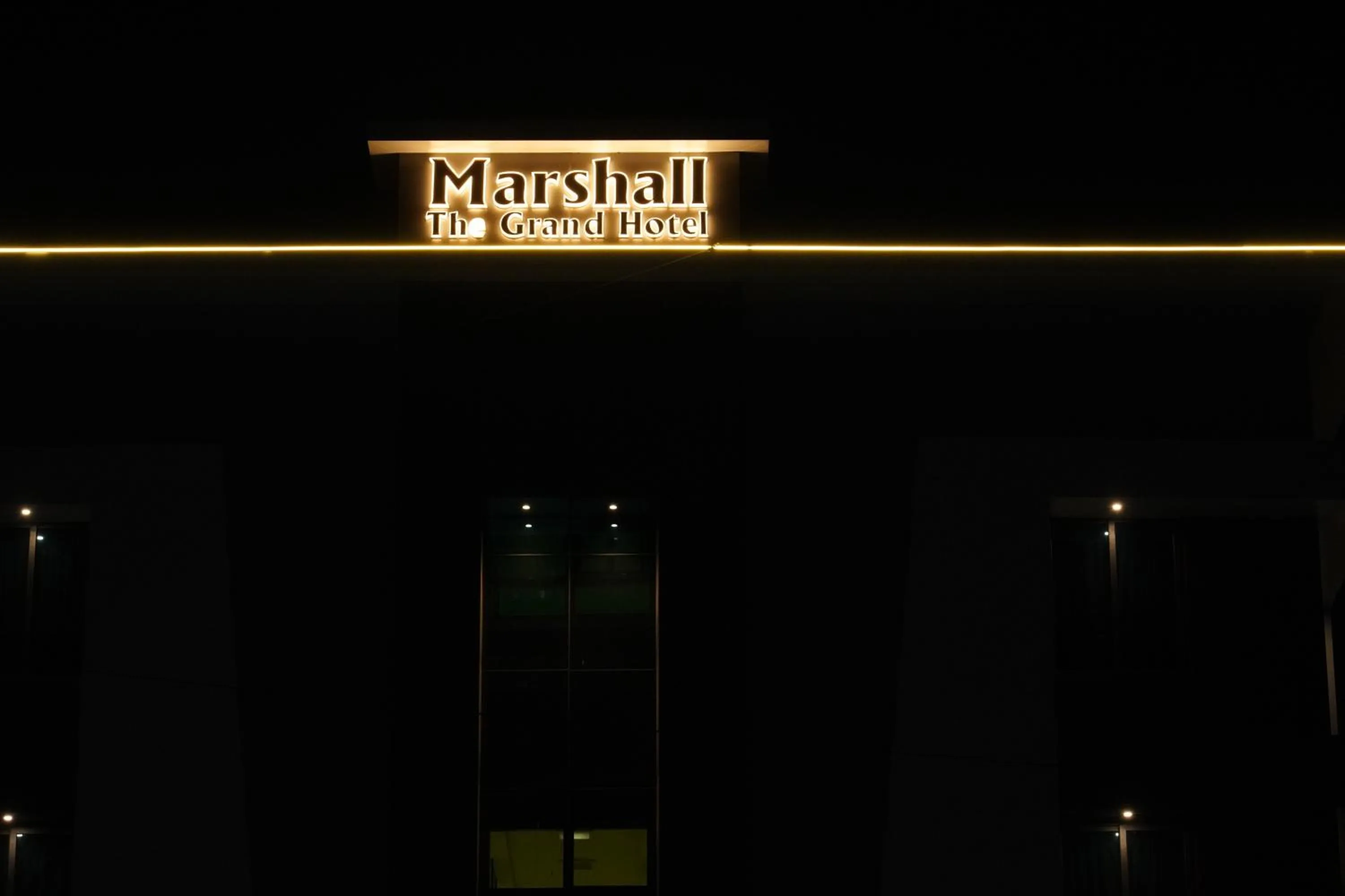 Property logo or sign in Marshall The Grand Hotel