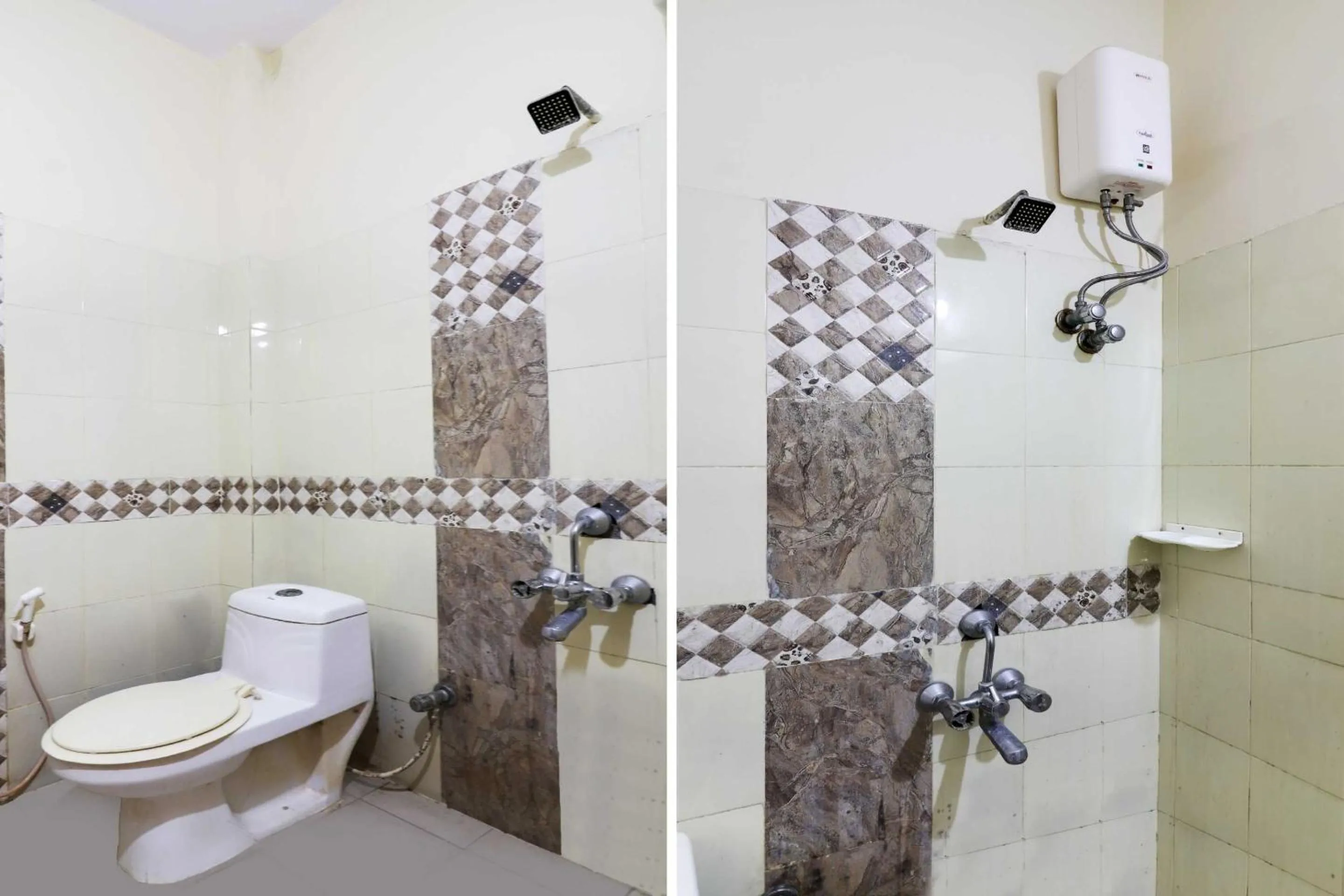 Bathroom in Hotel O Sai Pariwar